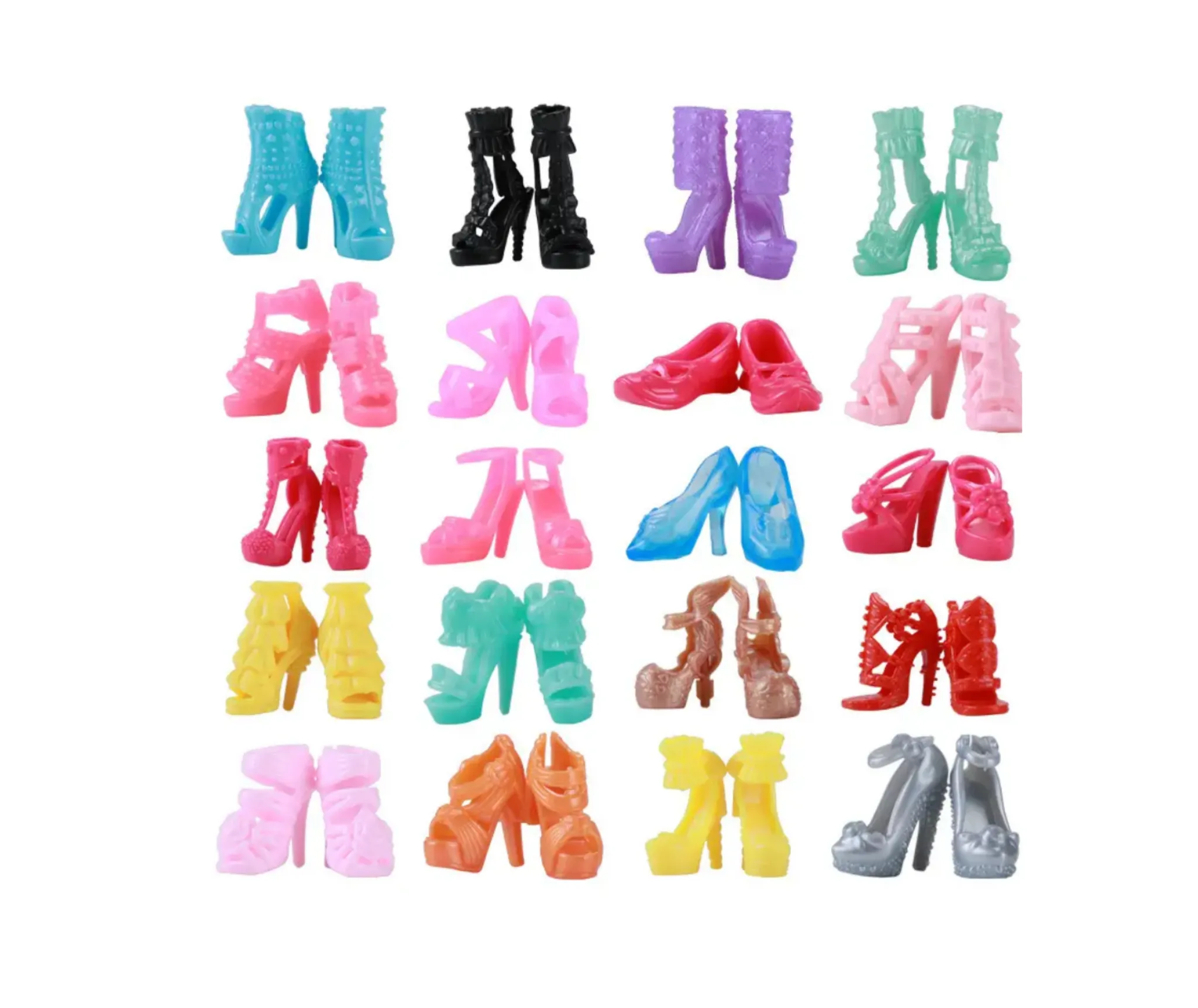 1 Beautiful Fashion Doll Dress   10pcs. of Accessories-11.5" Dolls