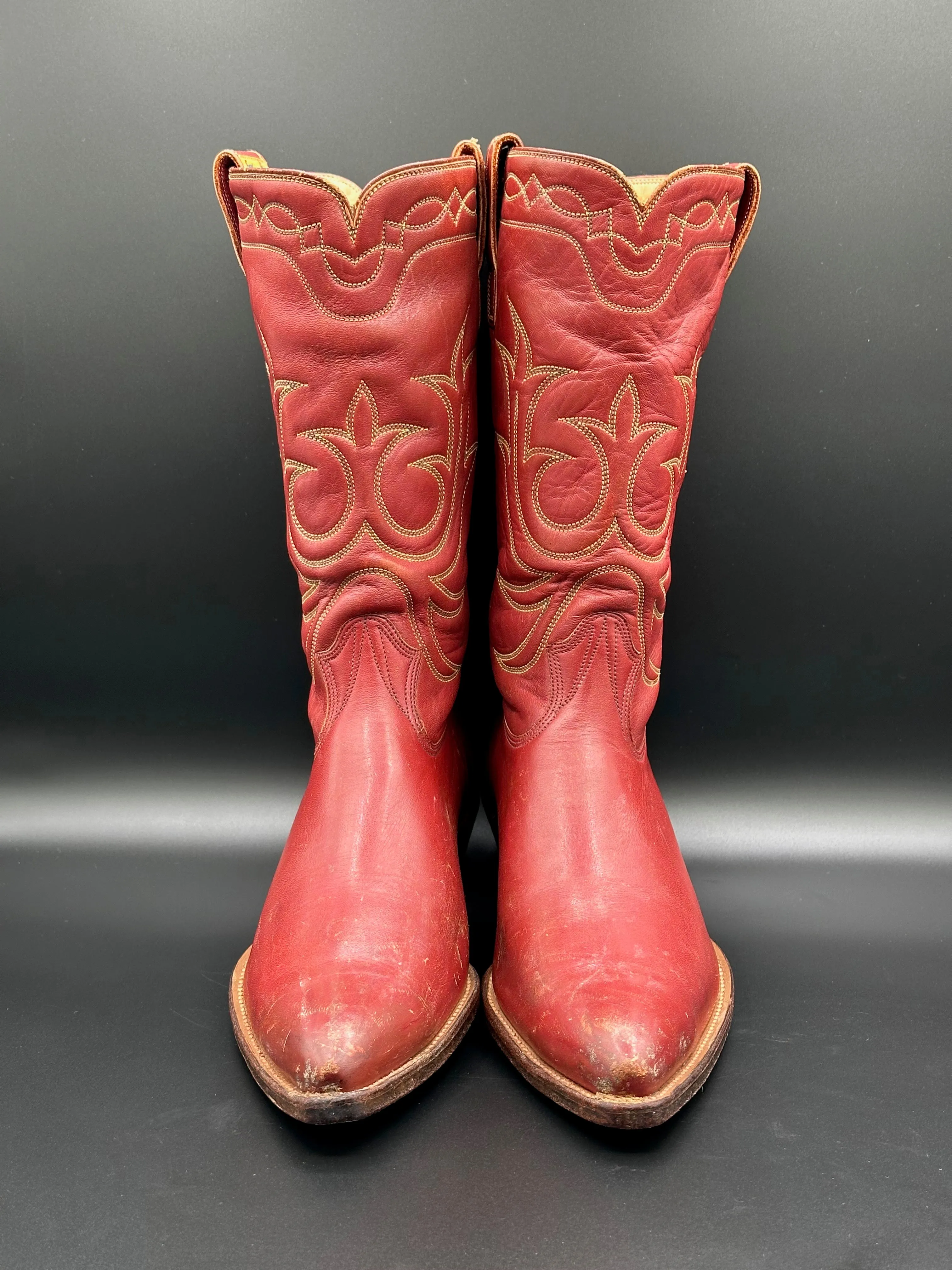 1950's Stewart Handmade Cowboy Boots size 9.5 D