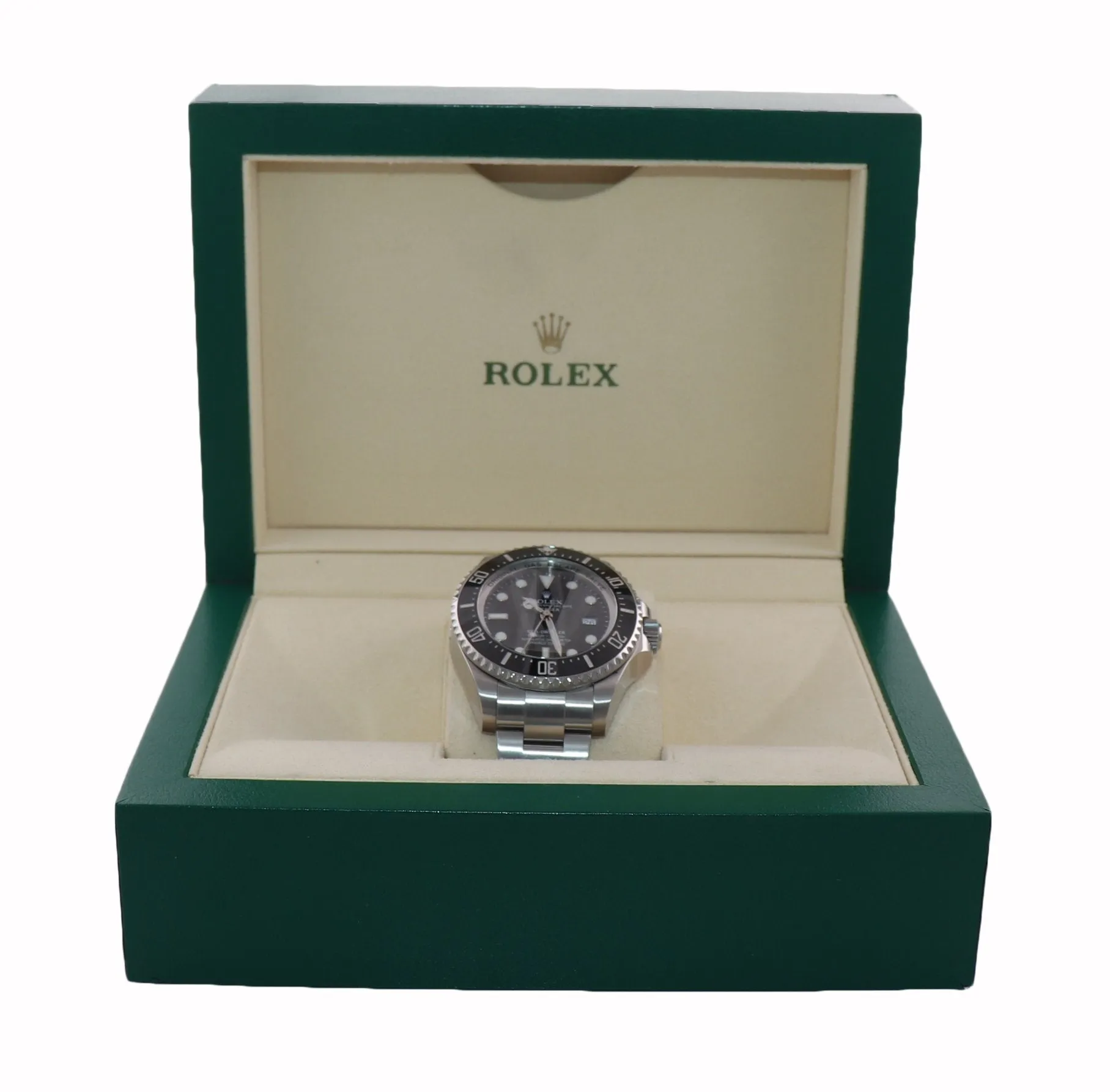 2011 Rolex Sea-Dweller Deepsea 116660 Stainless Steel 44mm Black Watch Box
