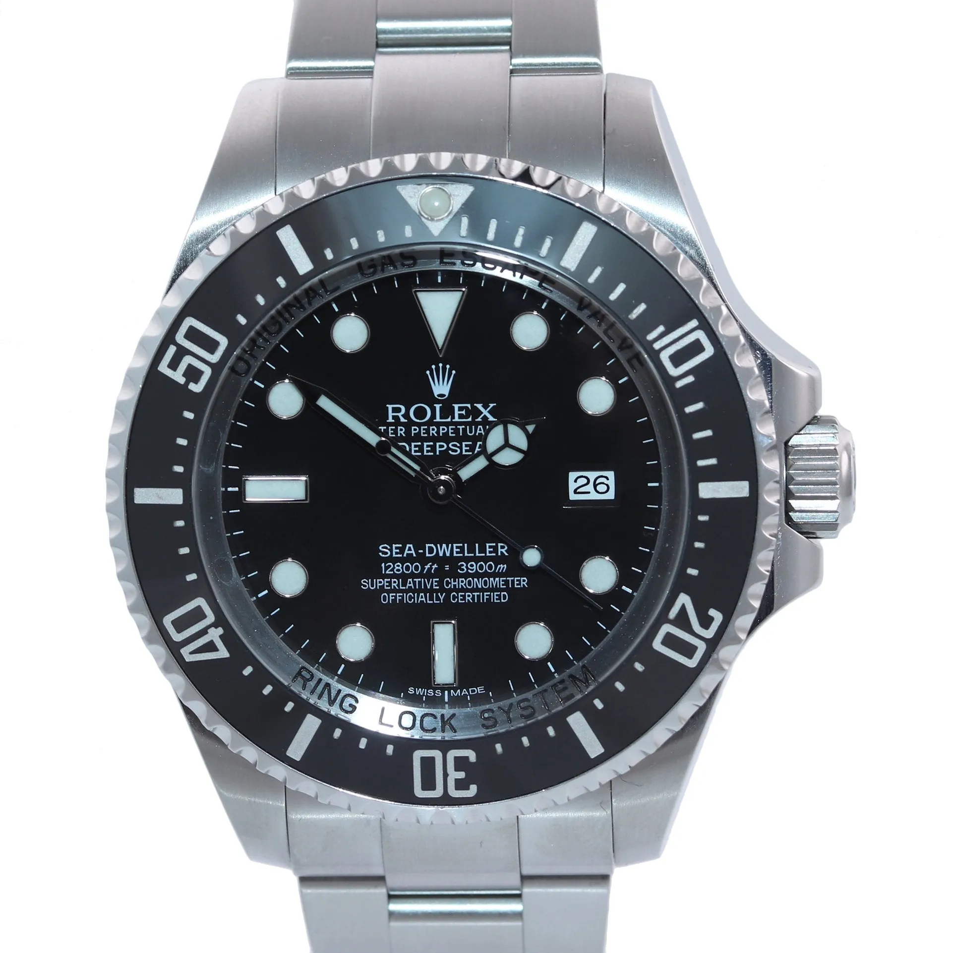 2011 Rolex Sea-Dweller Deepsea 116660 Stainless Steel 44mm Black Watch Box
