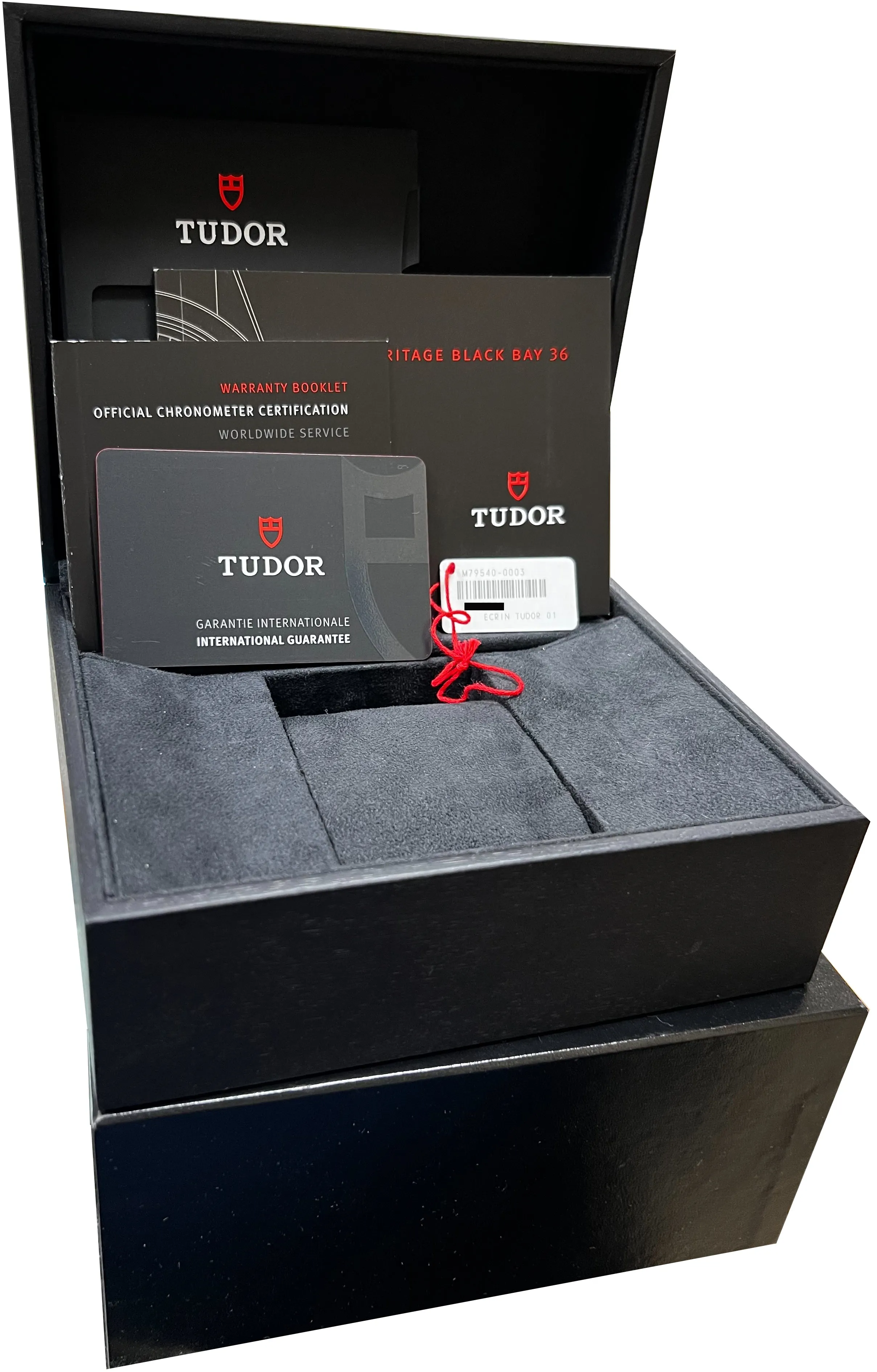 2020 Men's Tudor Black Bay Heritage Black Automatic Stainless 41mm Watch 79540