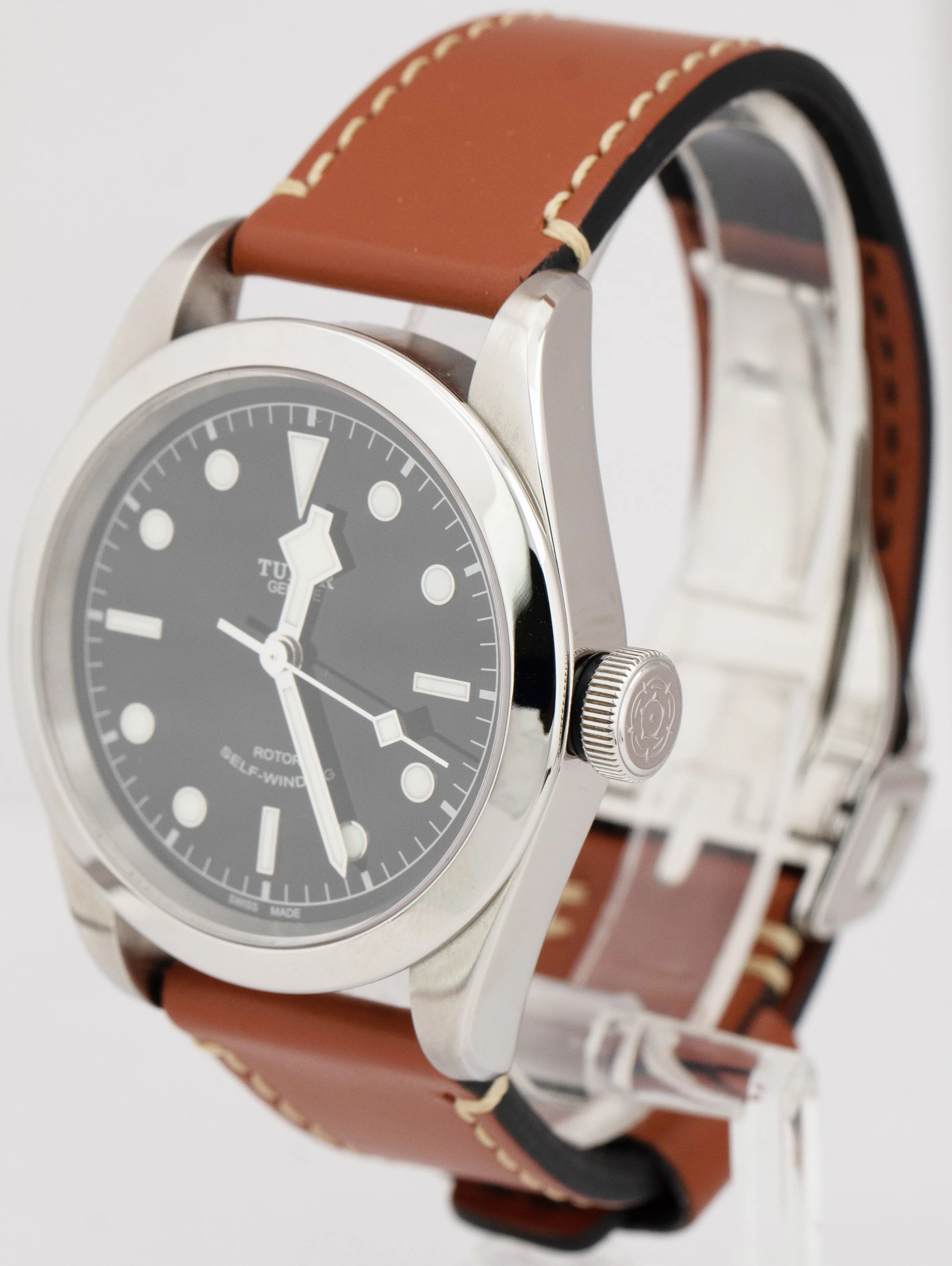 2020 Men's Tudor Black Bay Heritage Black Automatic Stainless 41mm Watch 79540