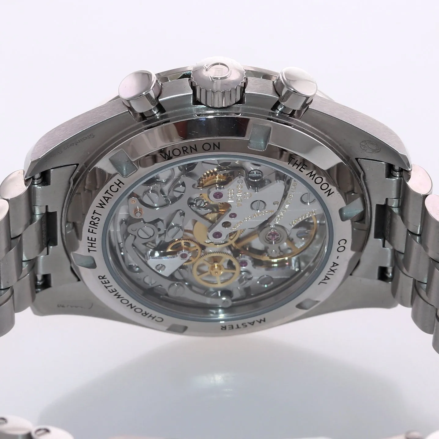 2022 PAPERS Omega Speedmaster 310.30.42.50.01.002 SAPPHIRE SANDWICH Steel Watch