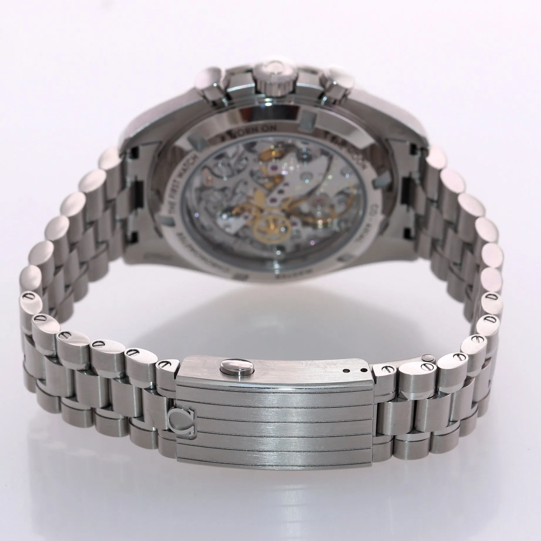 2022 PAPERS Omega Speedmaster 310.30.42.50.01.002 SAPPHIRE SANDWICH Steel Watch