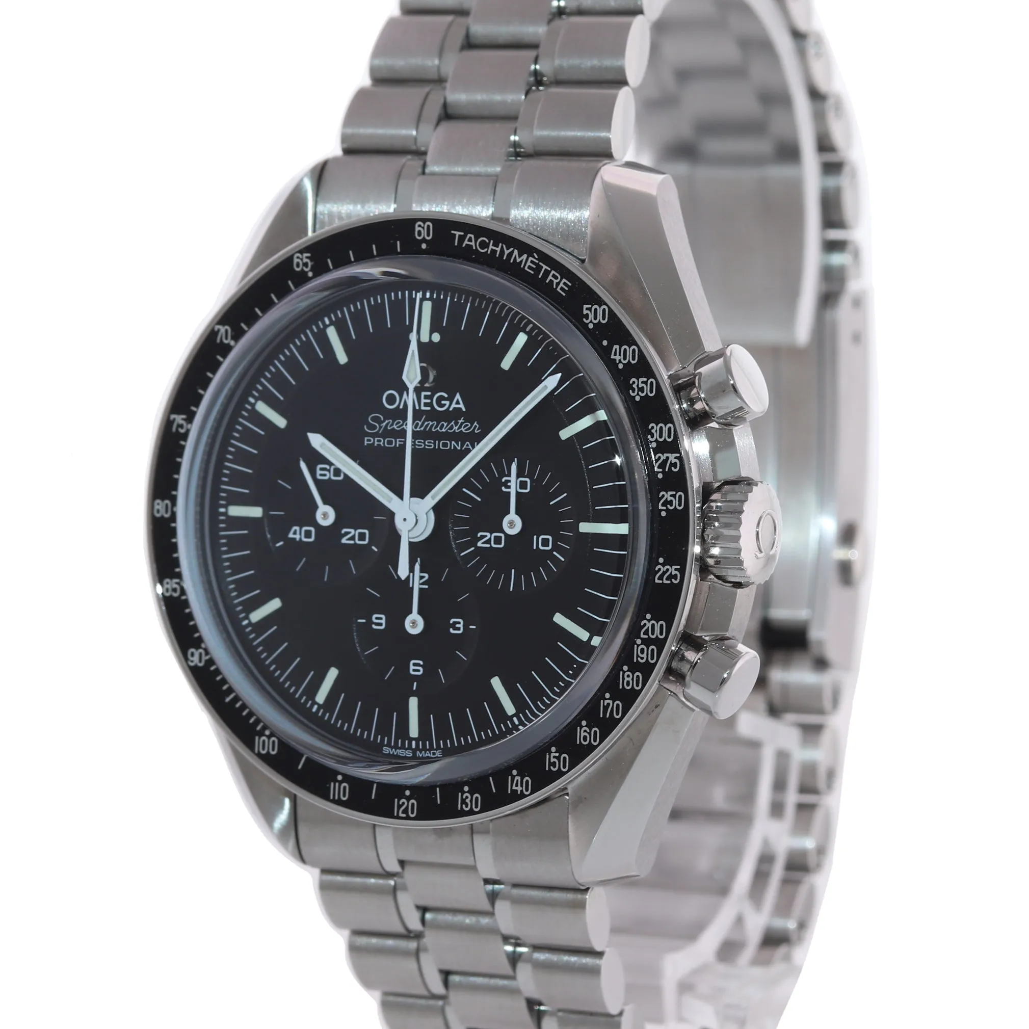 2022 PAPERS Omega Speedmaster 310.30.42.50.01.002 SAPPHIRE SANDWICH Steel Watch