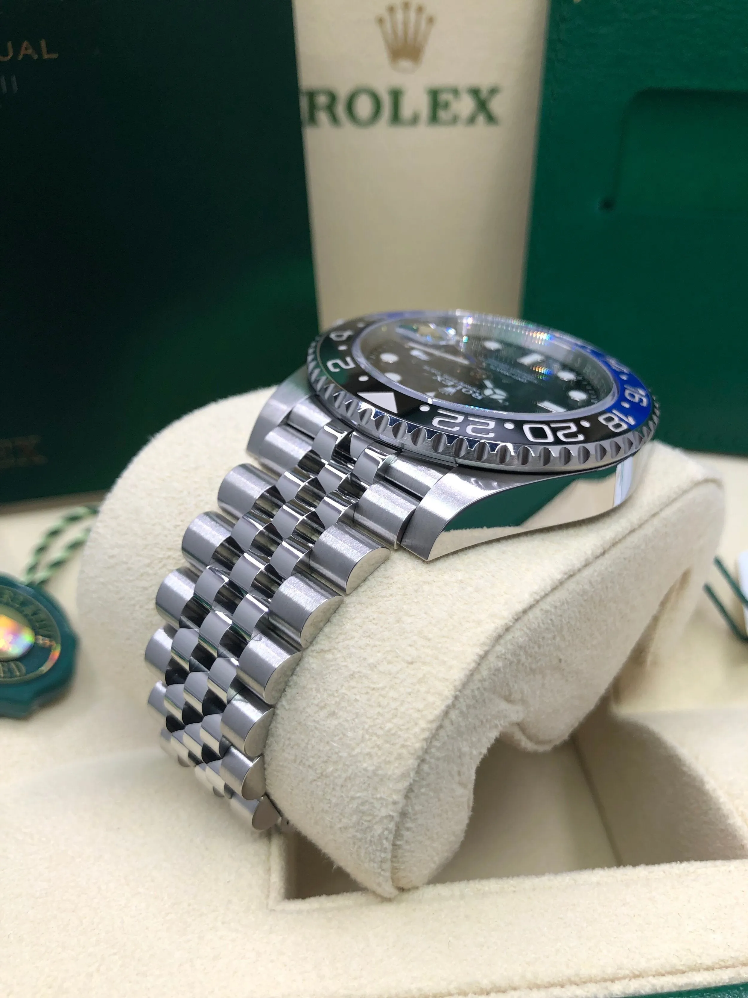 2022 Rolex GMT-Master II Batgirl 126710BLNR