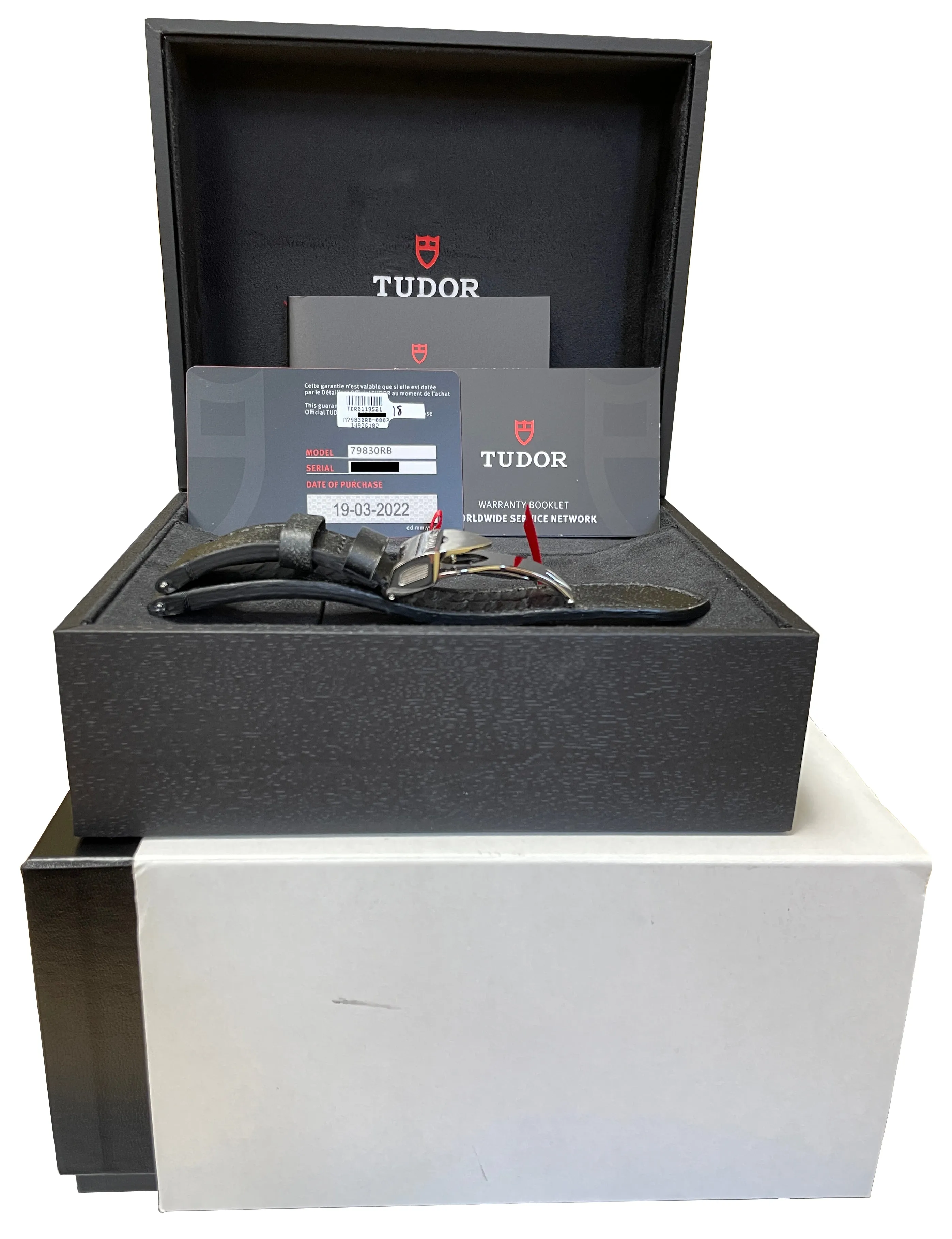 2022 Tudor Black Bay GMT Pepsi 41mm Stainless Steel Black Date Watch 79830RB B P