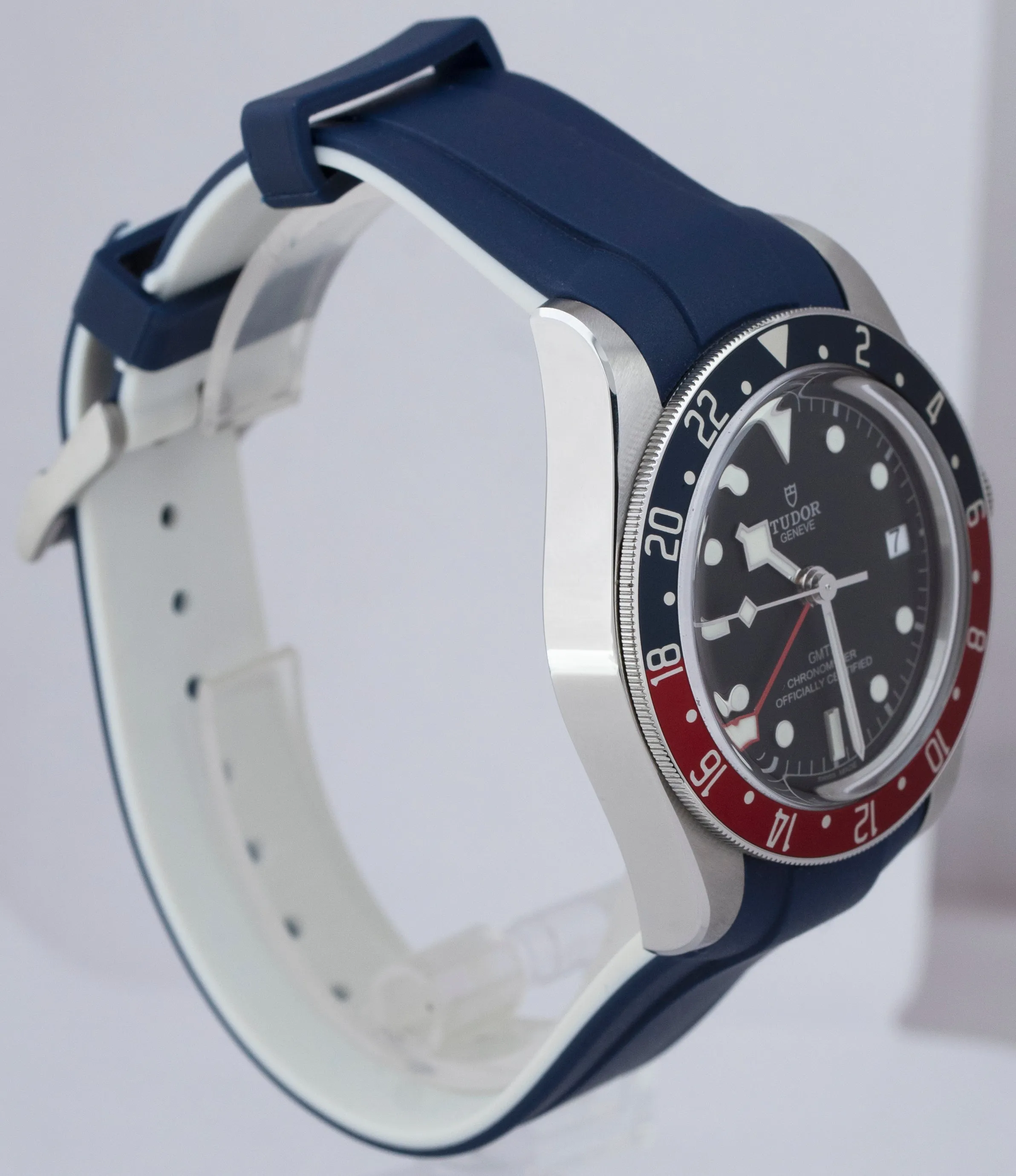 2022 Tudor Black Bay GMT Pepsi 41mm Stainless Steel Black Date Watch 79830RB B P