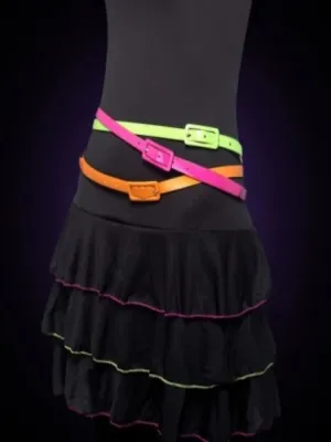 3 Neon Belts
