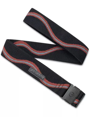Arcade Belt Wave Slim Black/Vermillion