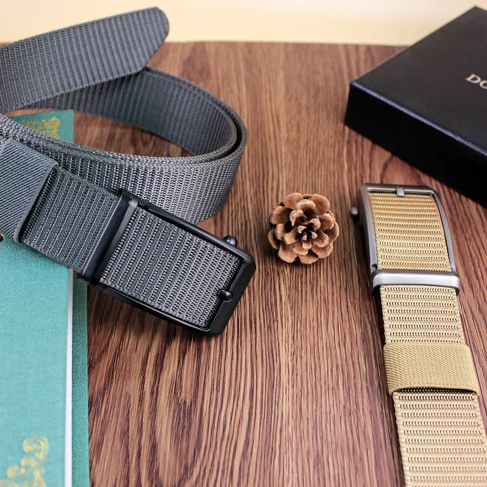 Automatic Buckle 1200D Canvas Cowboy Belt