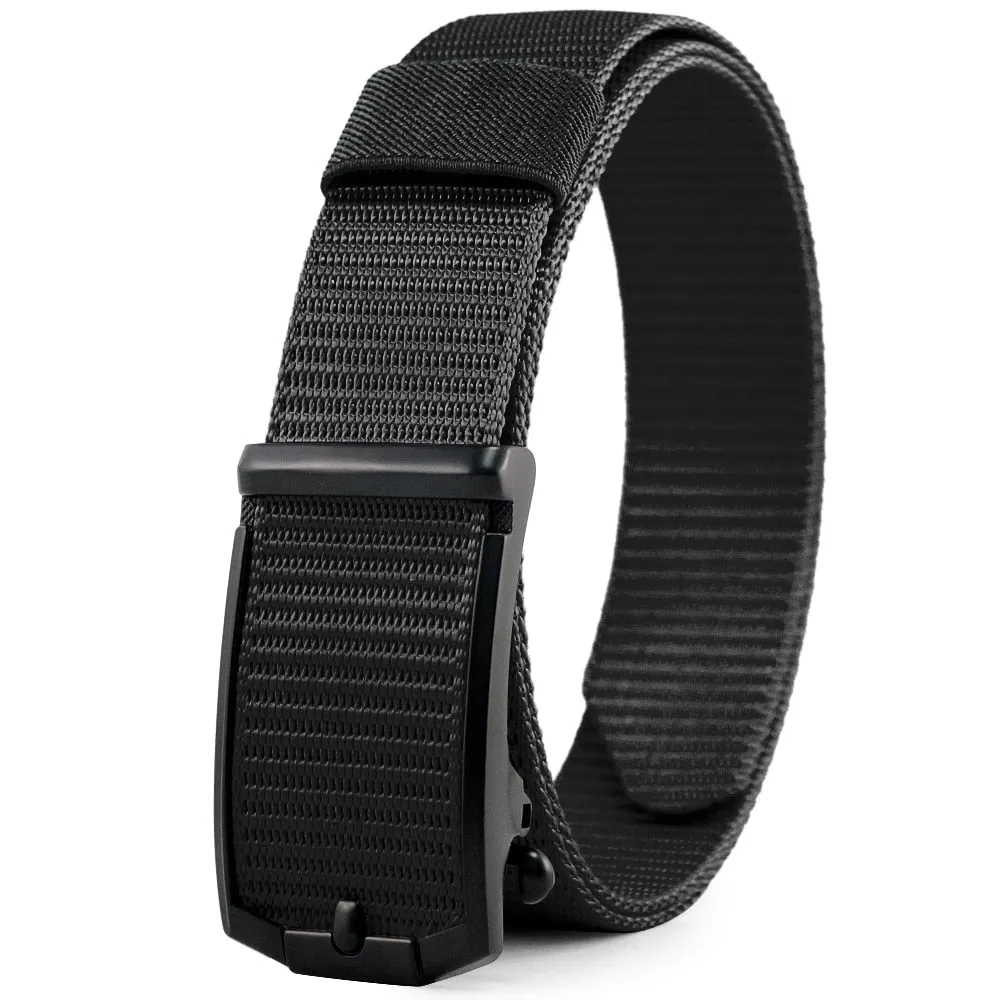 Automatic Buckle 1200D Canvas Cowboy Belt