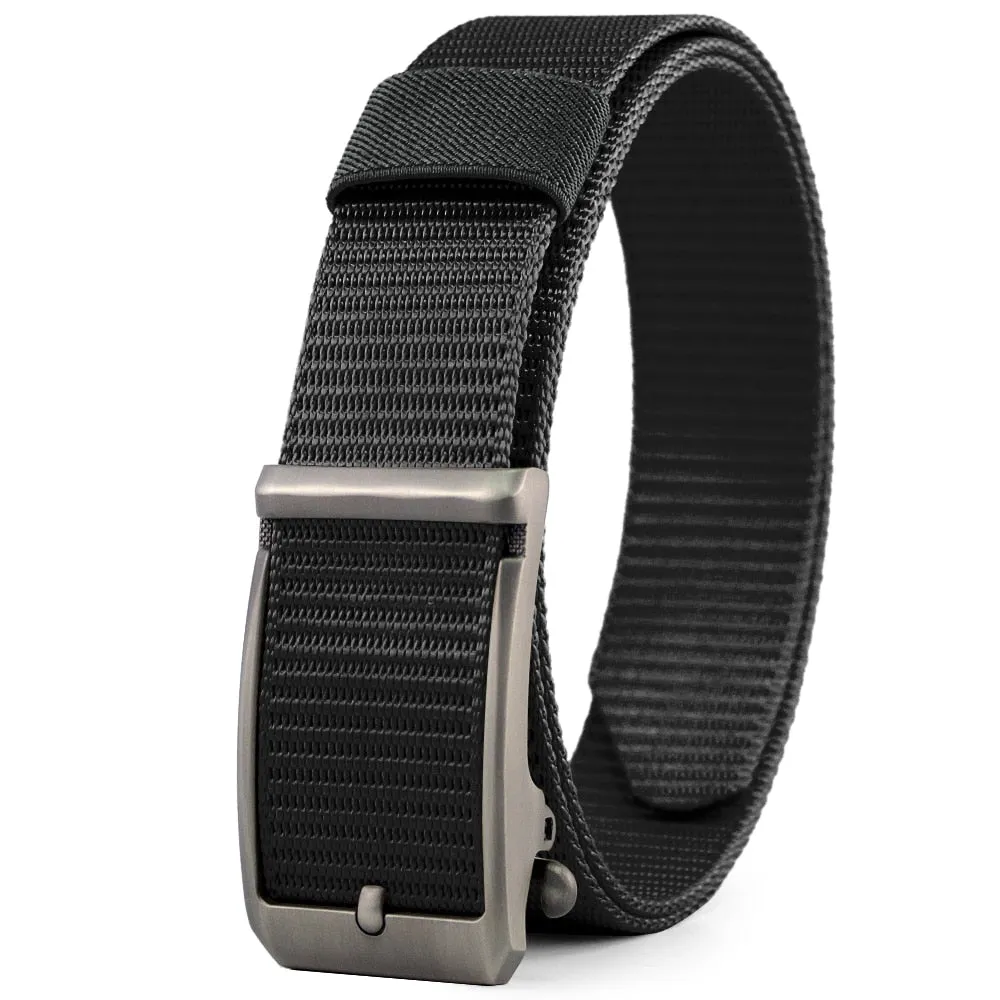 Automatic Buckle 1200D Canvas Cowboy Belt