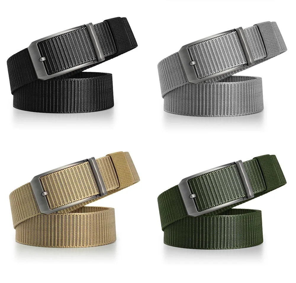 Automatic Buckle 1200D Canvas Cowboy Belt