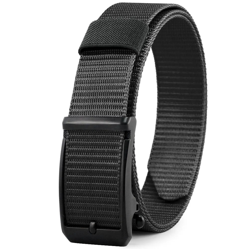Automatic Buckle 1200D Canvas Cowboy Belt