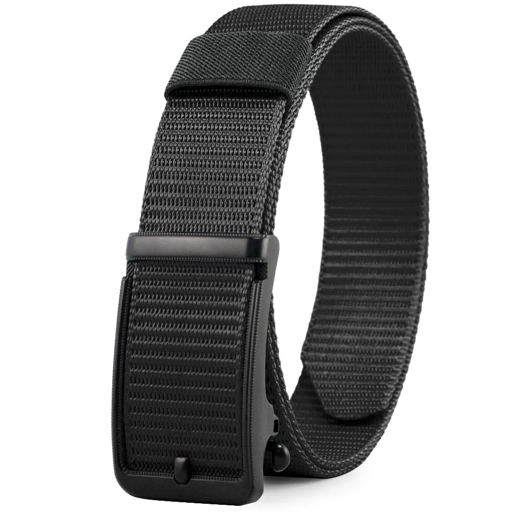 Automatic Buckle 1200D Canvas Cowboy Belt