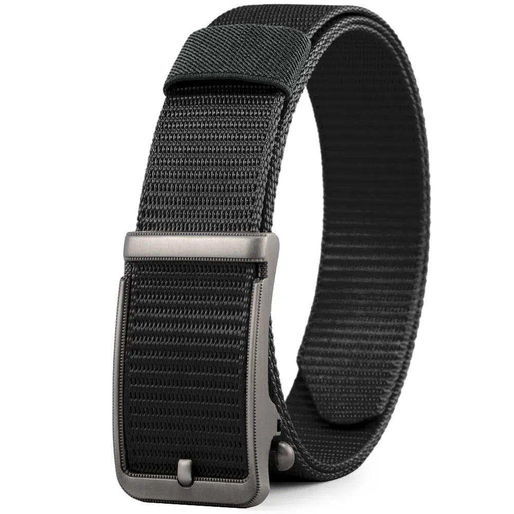 Automatic Buckle 1200D Canvas Cowboy Belt