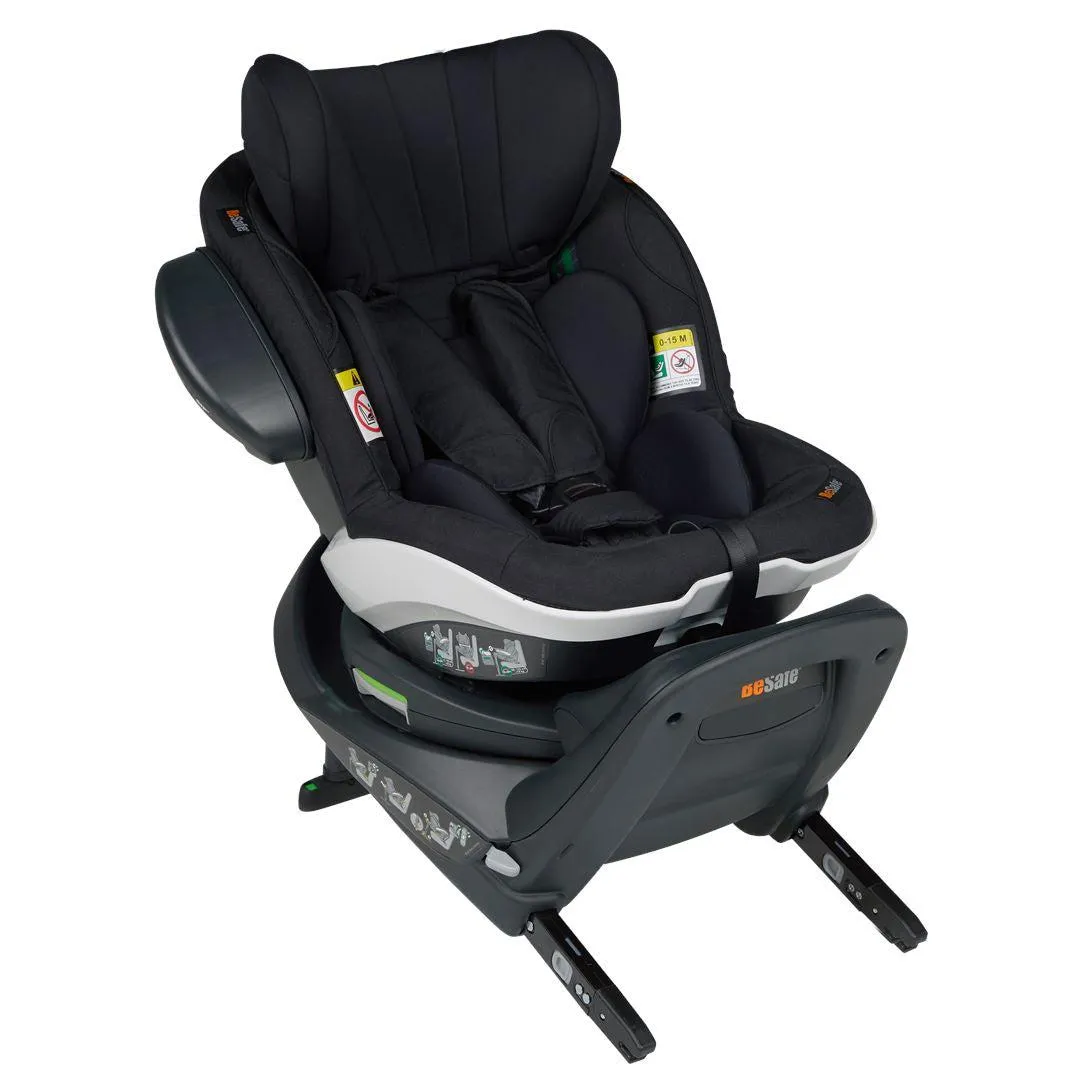BeSafe iZi Turn i-Size Car Seat - Fresh Black Cab