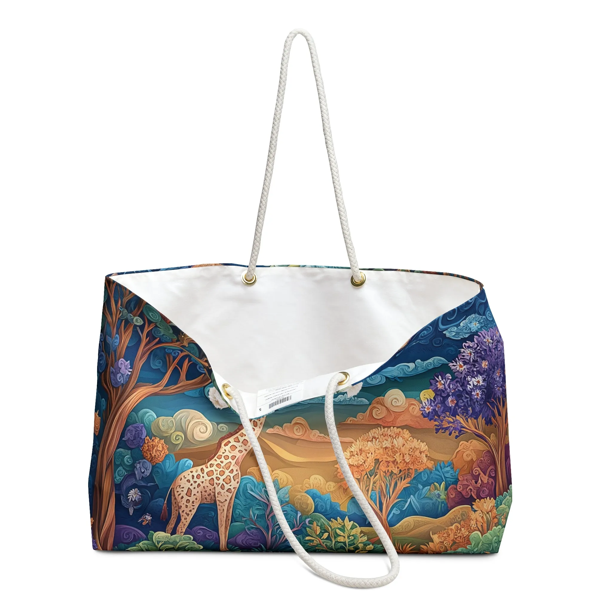 Blue African Landscape - Weekender Bag