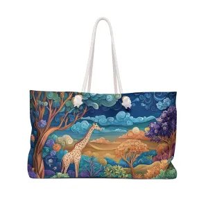 Blue African Landscape - Weekender Bag