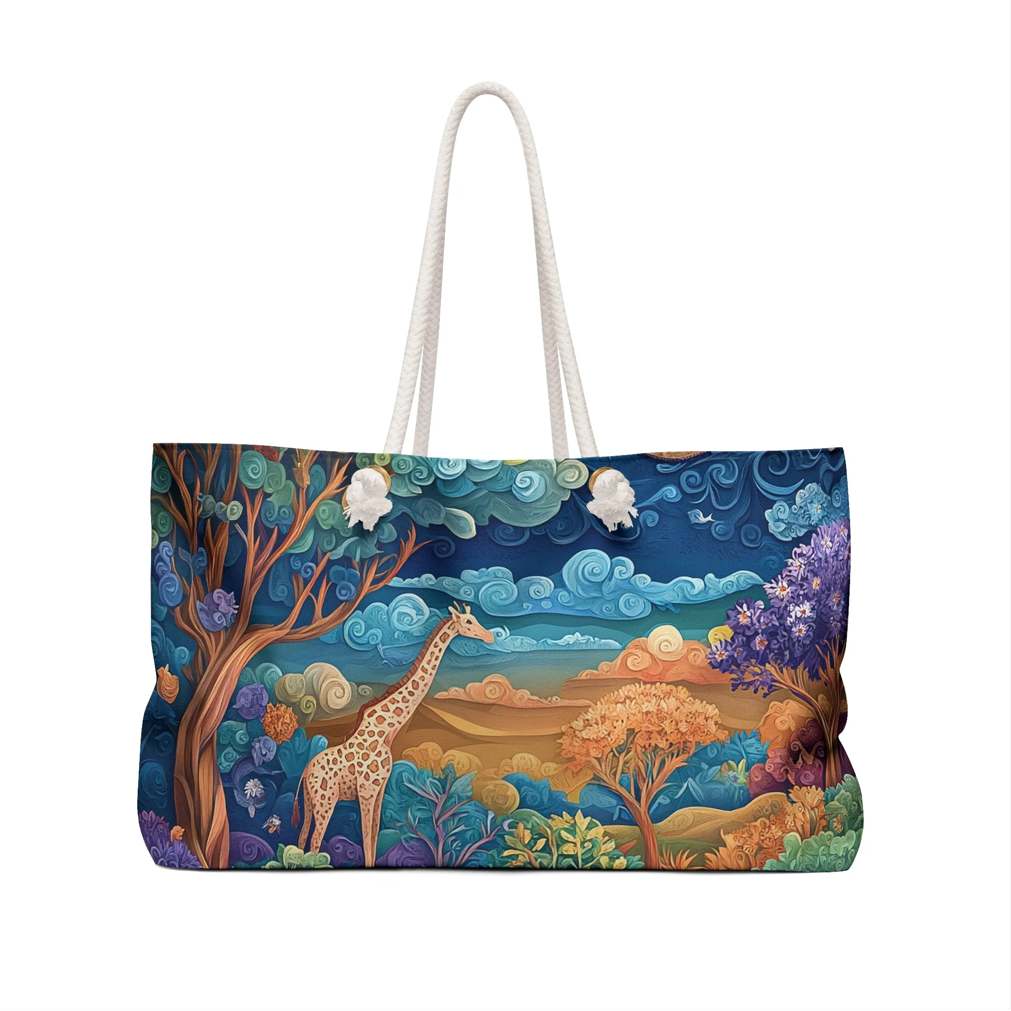 Blue African Landscape - Weekender Bag