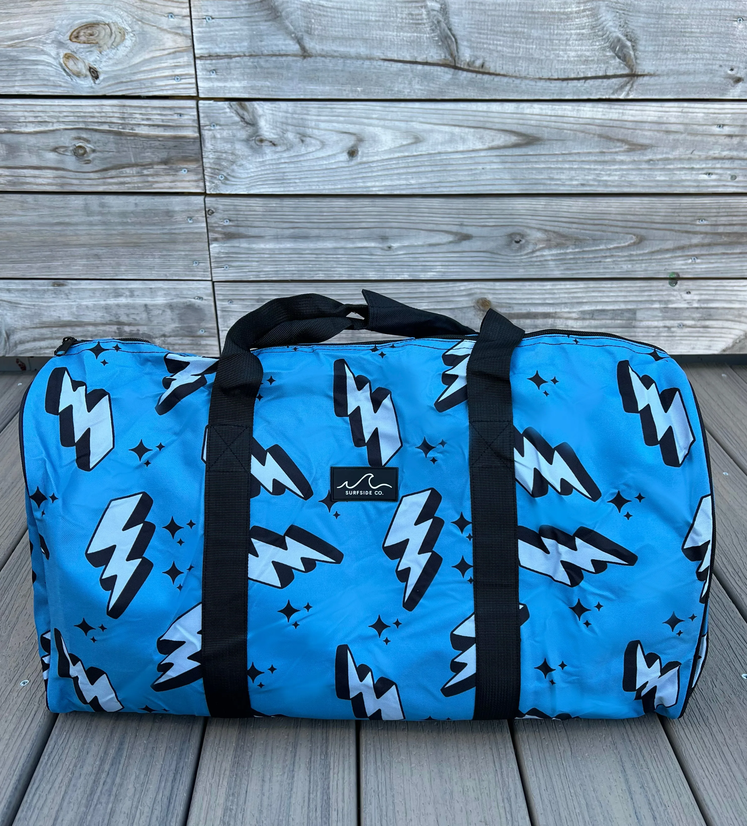 Blue Bolt Weekender Bag