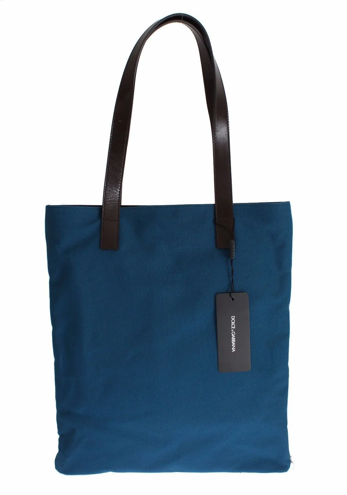Blue Denim Leather Hand Shoulder Travel Bag