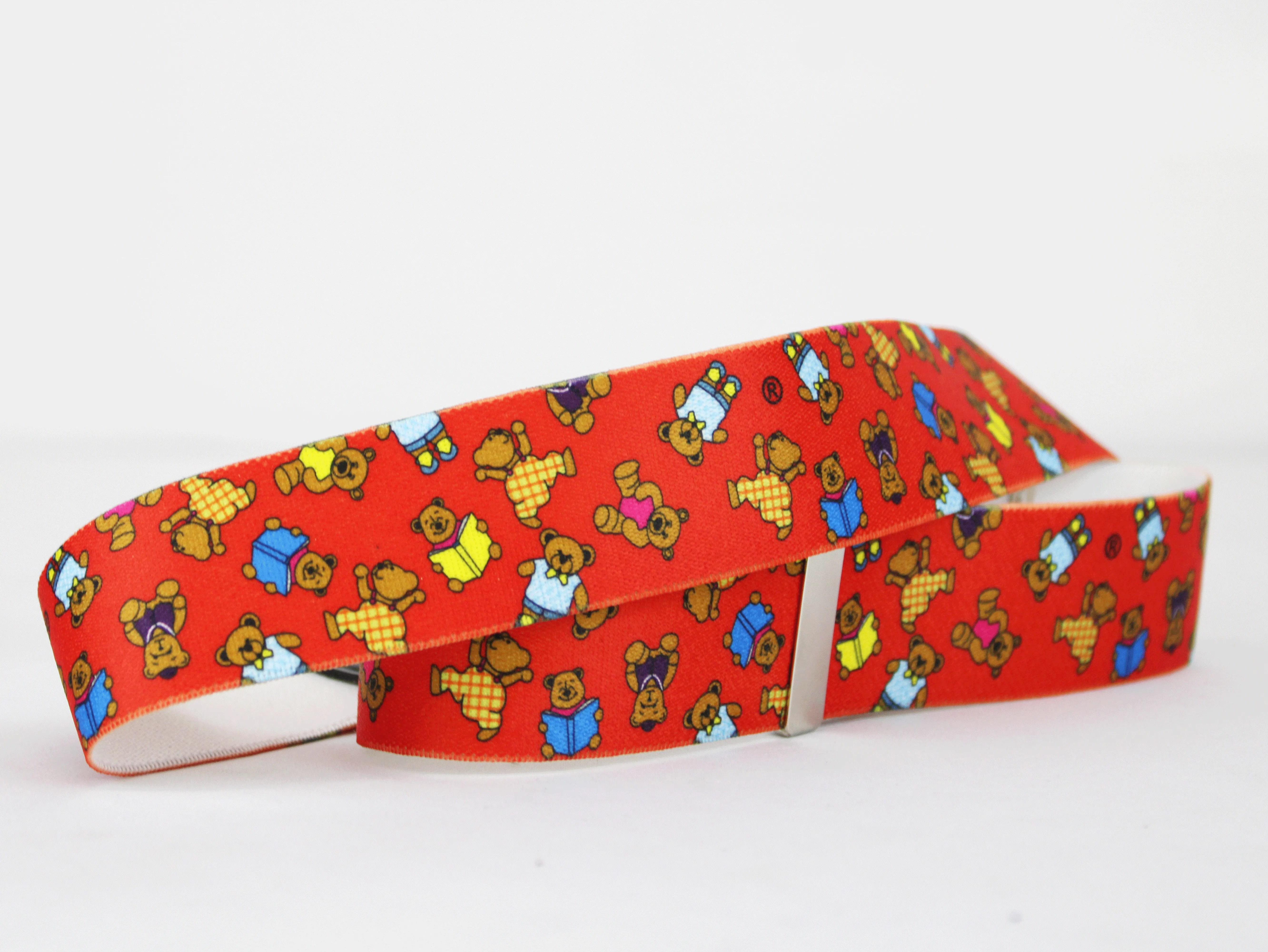 Bossini Red Teddie Bear Adjustable Stretch Belt
