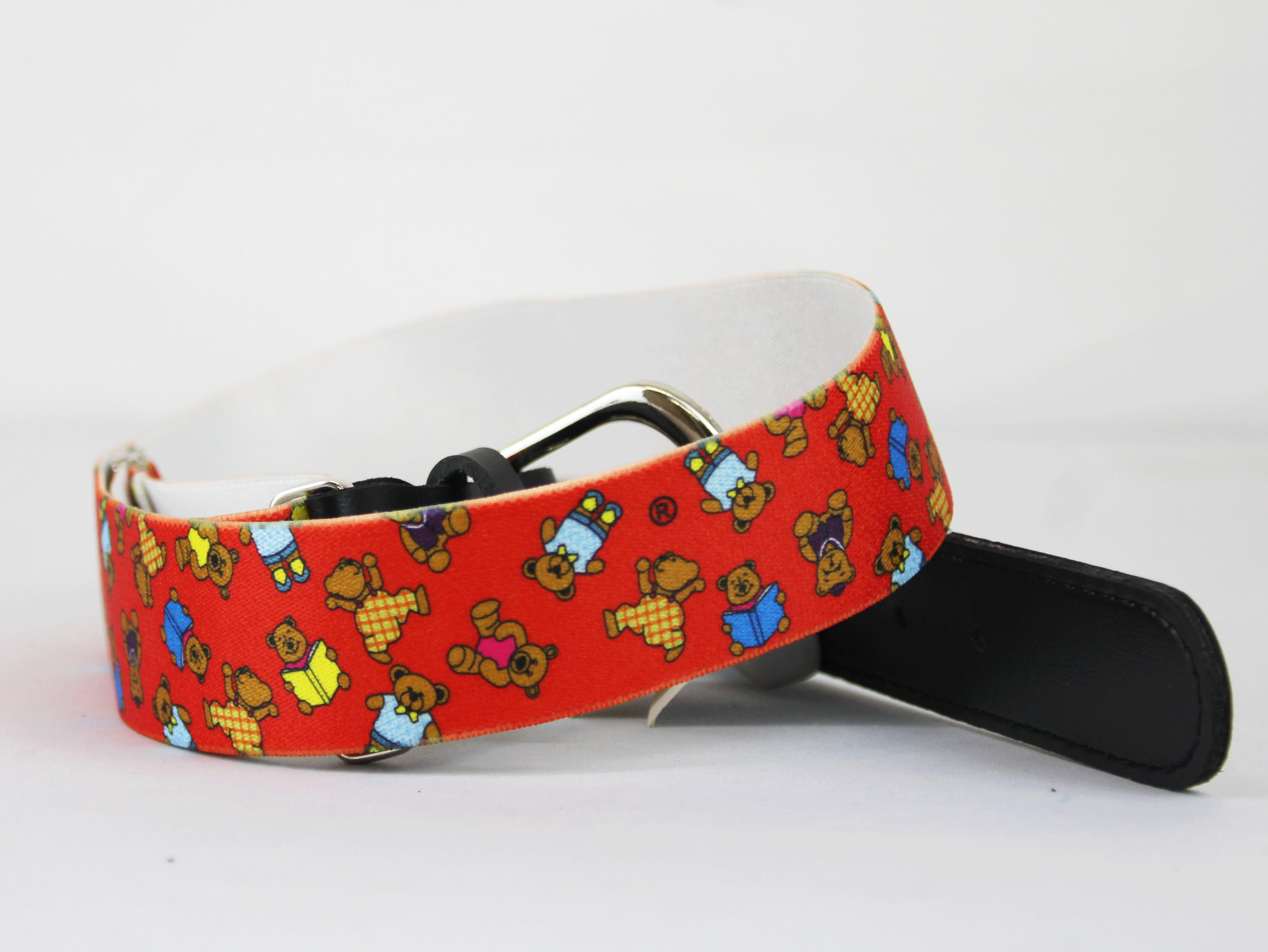 Bossini Red Teddie Bear Adjustable Stretch Belt