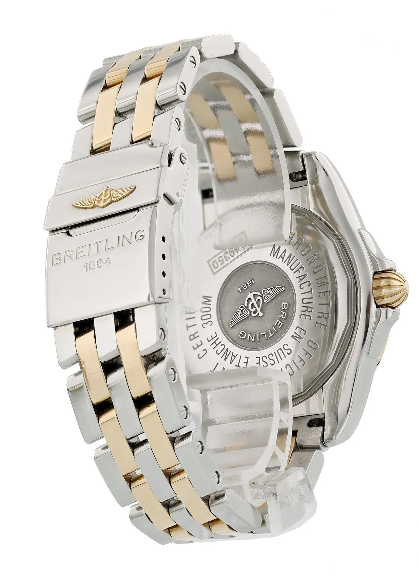 Breitling Galactic C49350 MOP Dial Box Papers