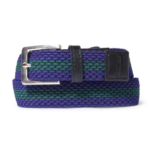Butter Goods - Braided Belt Navy/Green