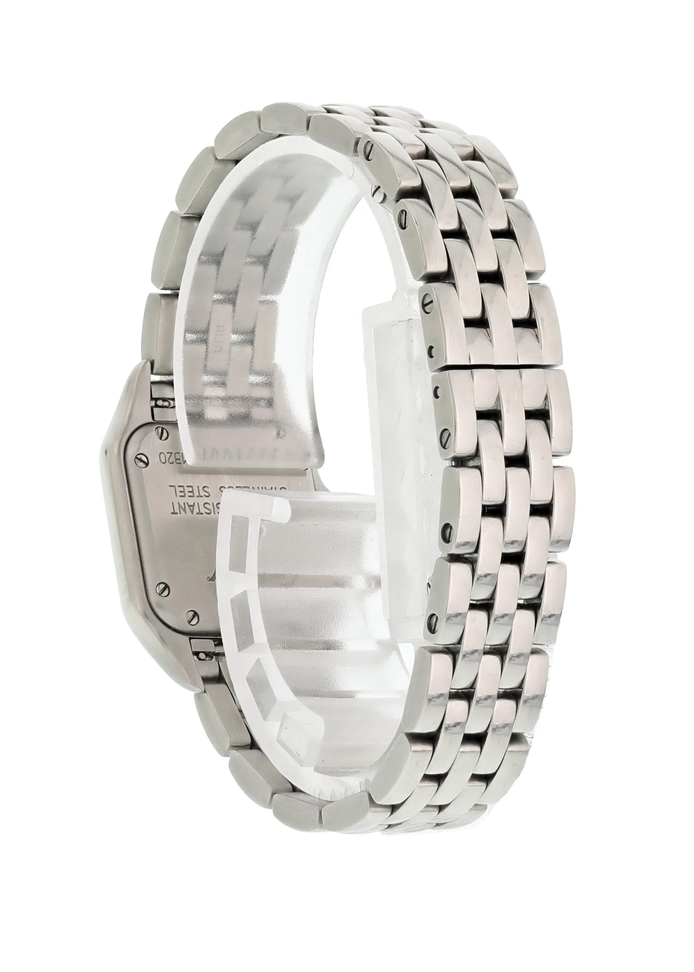 Cartier Panthere W25033P5  / 1320 Stainless Steel Ladies Watch