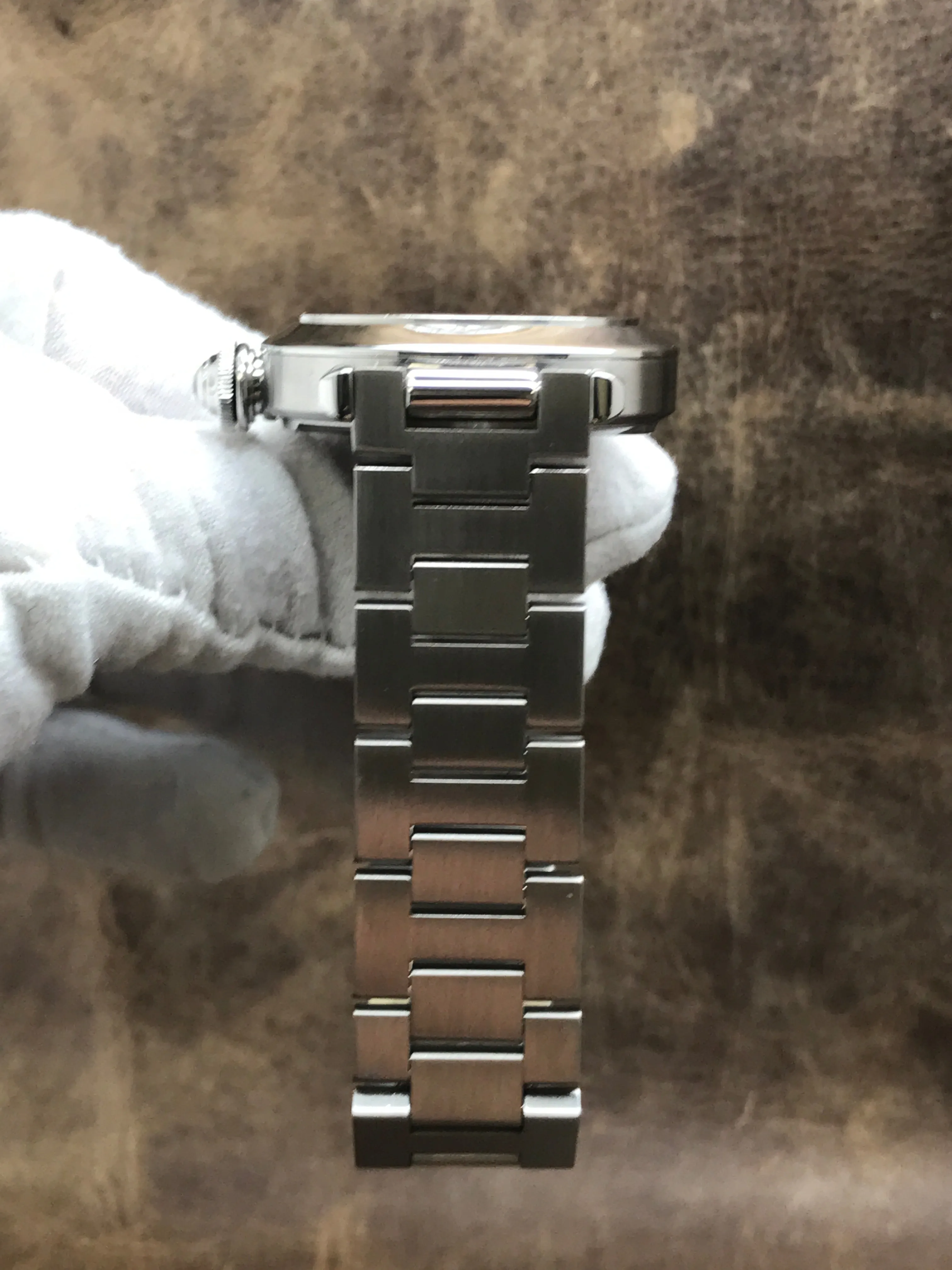 Cartier Pasha Big Date 35mm 2475 Blue Dial Automatic  Watch