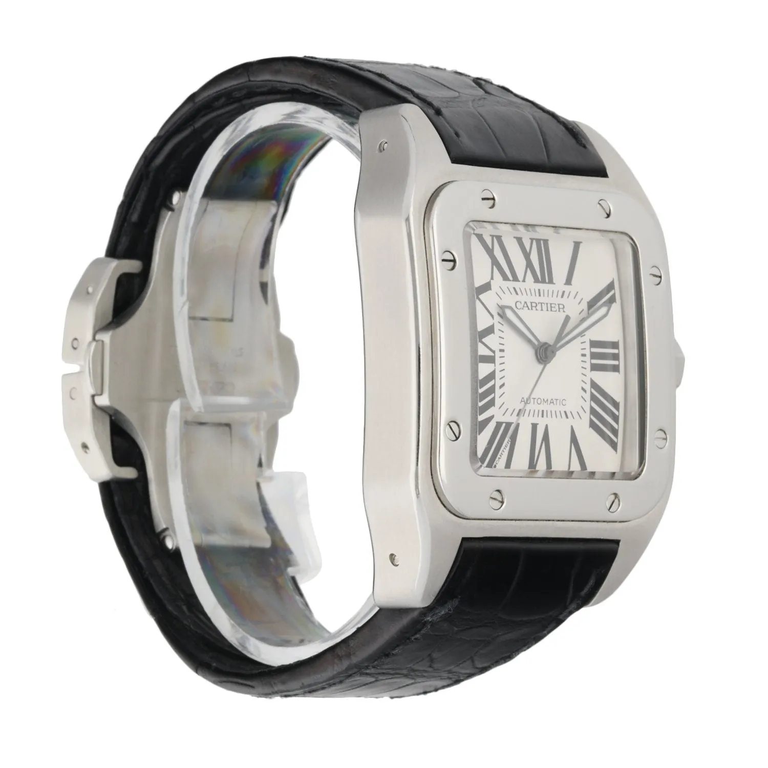 Cartier Santos-100 2656 Men's XL Watch Box & Papers