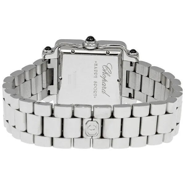 Chopard Happy Sport Square Ladies Watch 278349-3006WHT