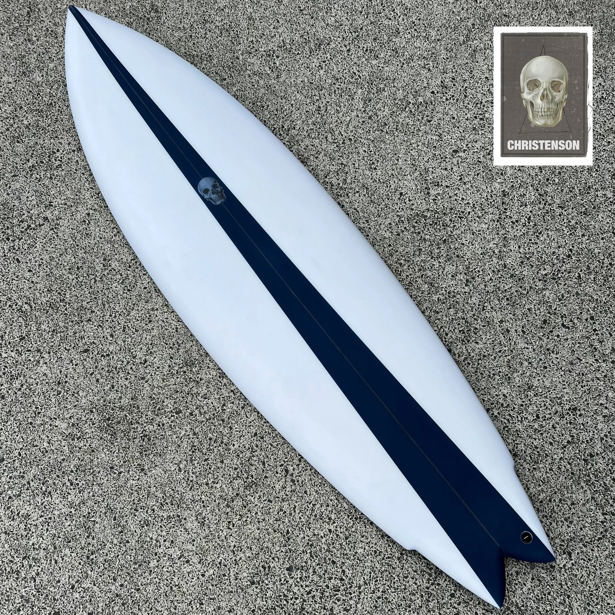 CHRISTENSON WOLVERINE SURFBOARD 6'10