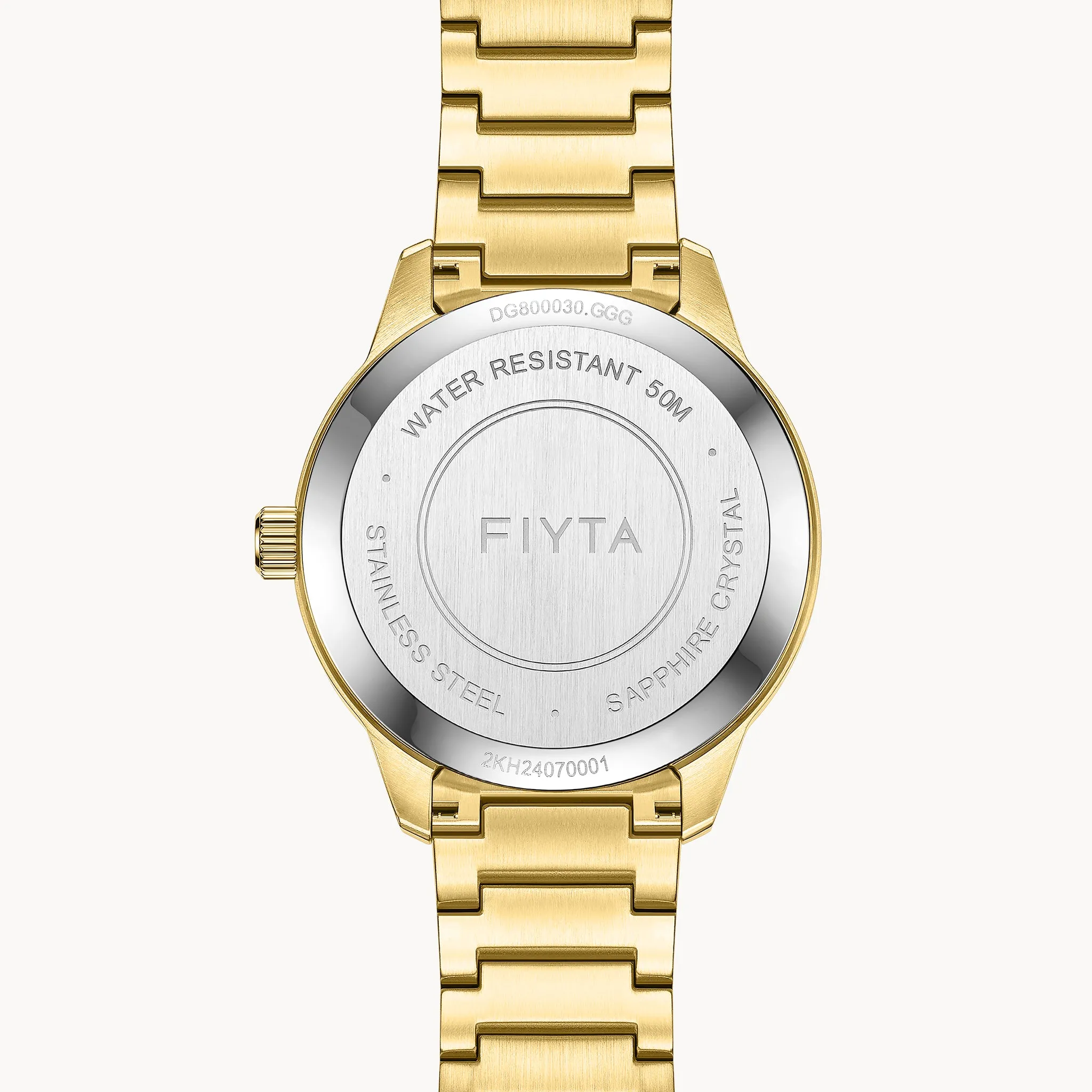 CITY  Series Men's Quartz Gold Watches