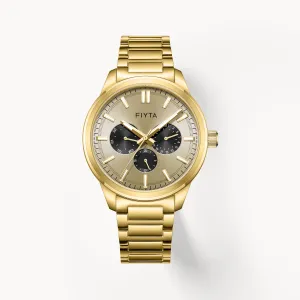 CITY  Series Men's Quartz Gold Watches
