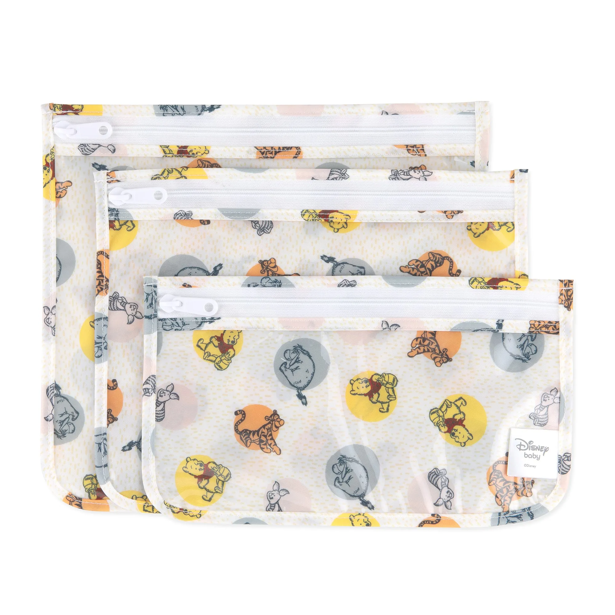 Clear Travel Bag 3 Pack