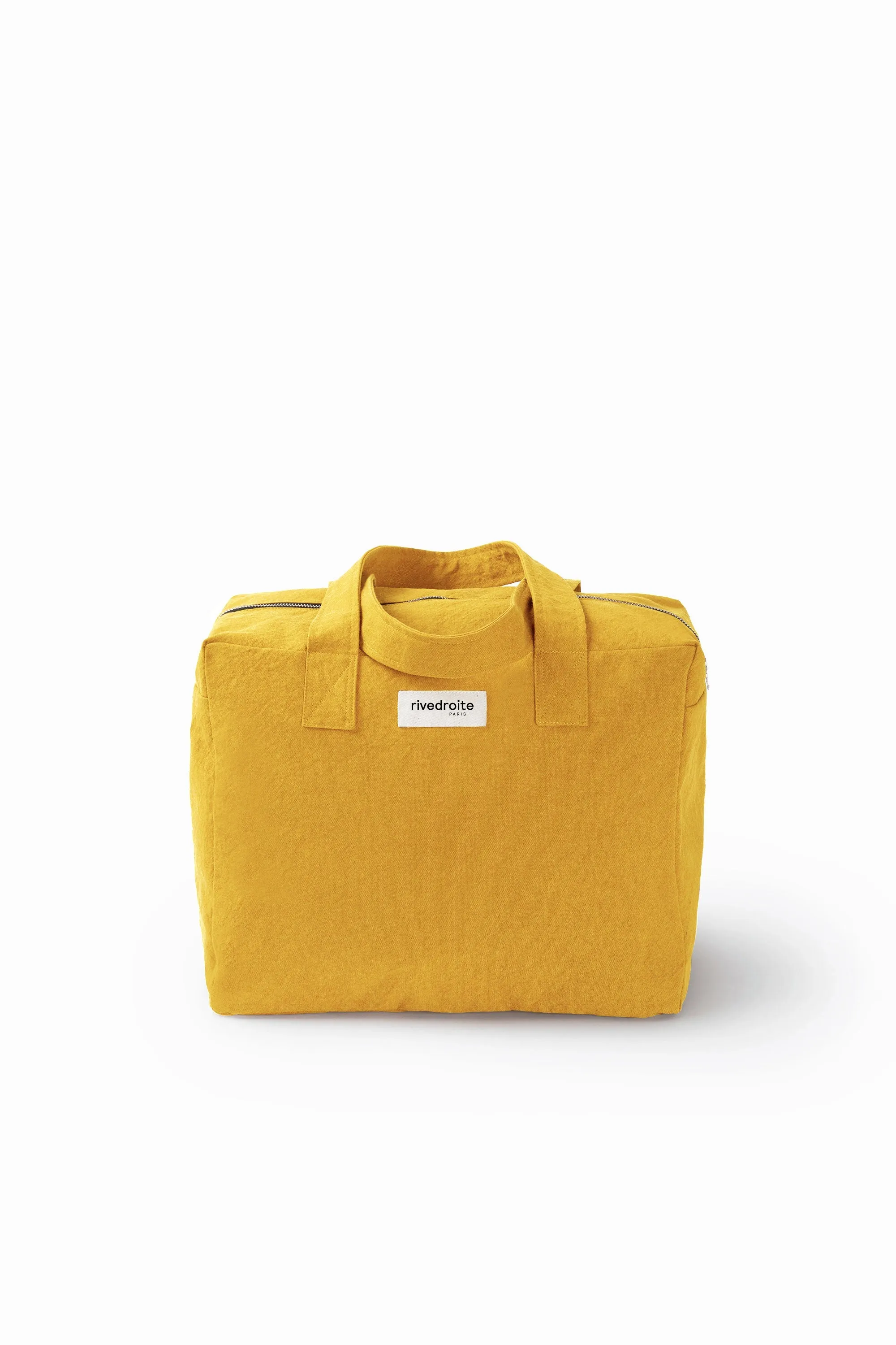 Célestins the 24-hour bag - Recycled cotton Mustard