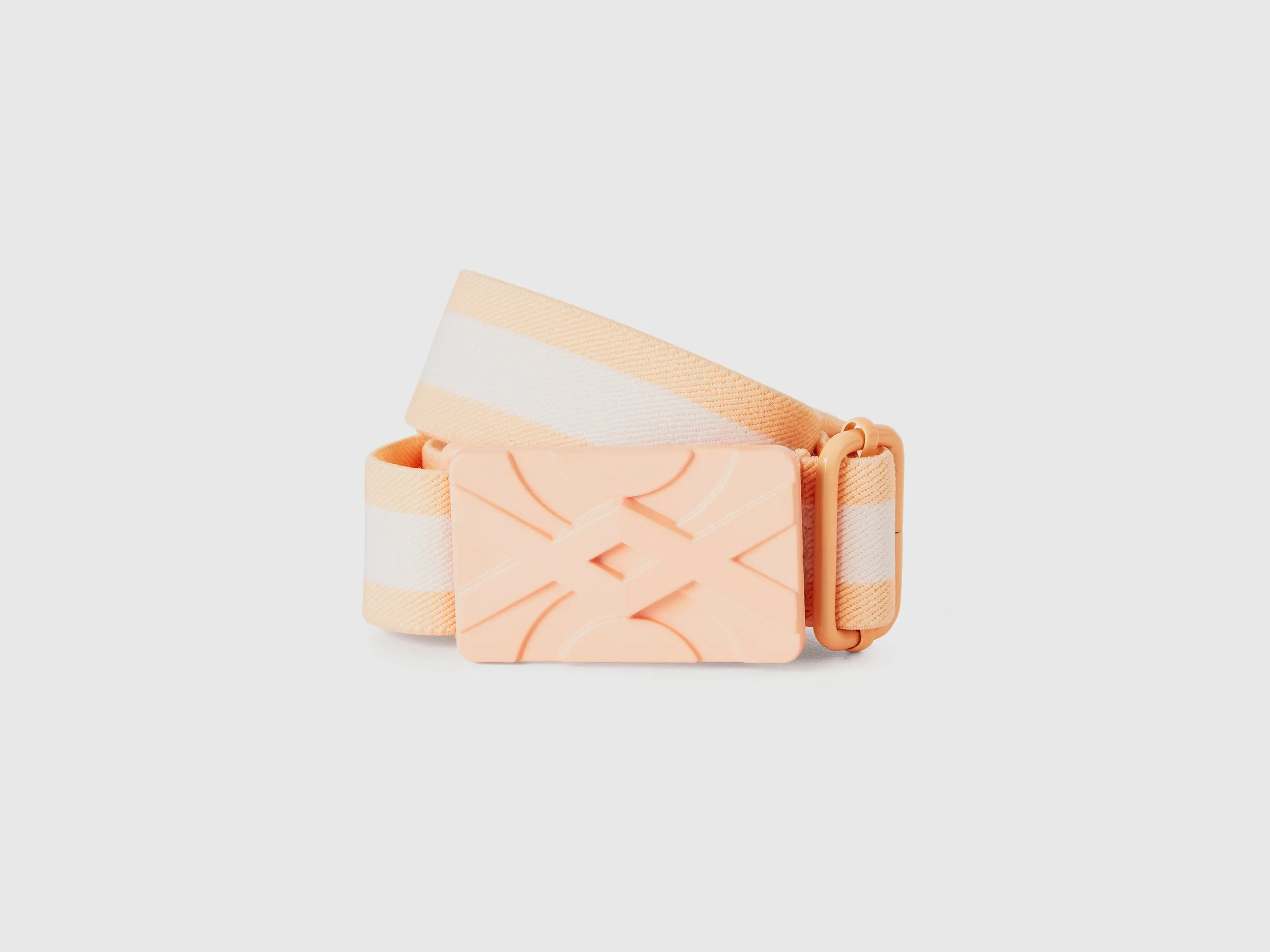 Colorblock Buckle Belt