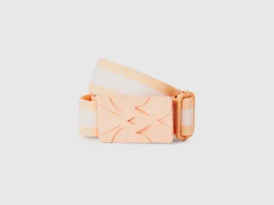Colorblock Buckle Belt