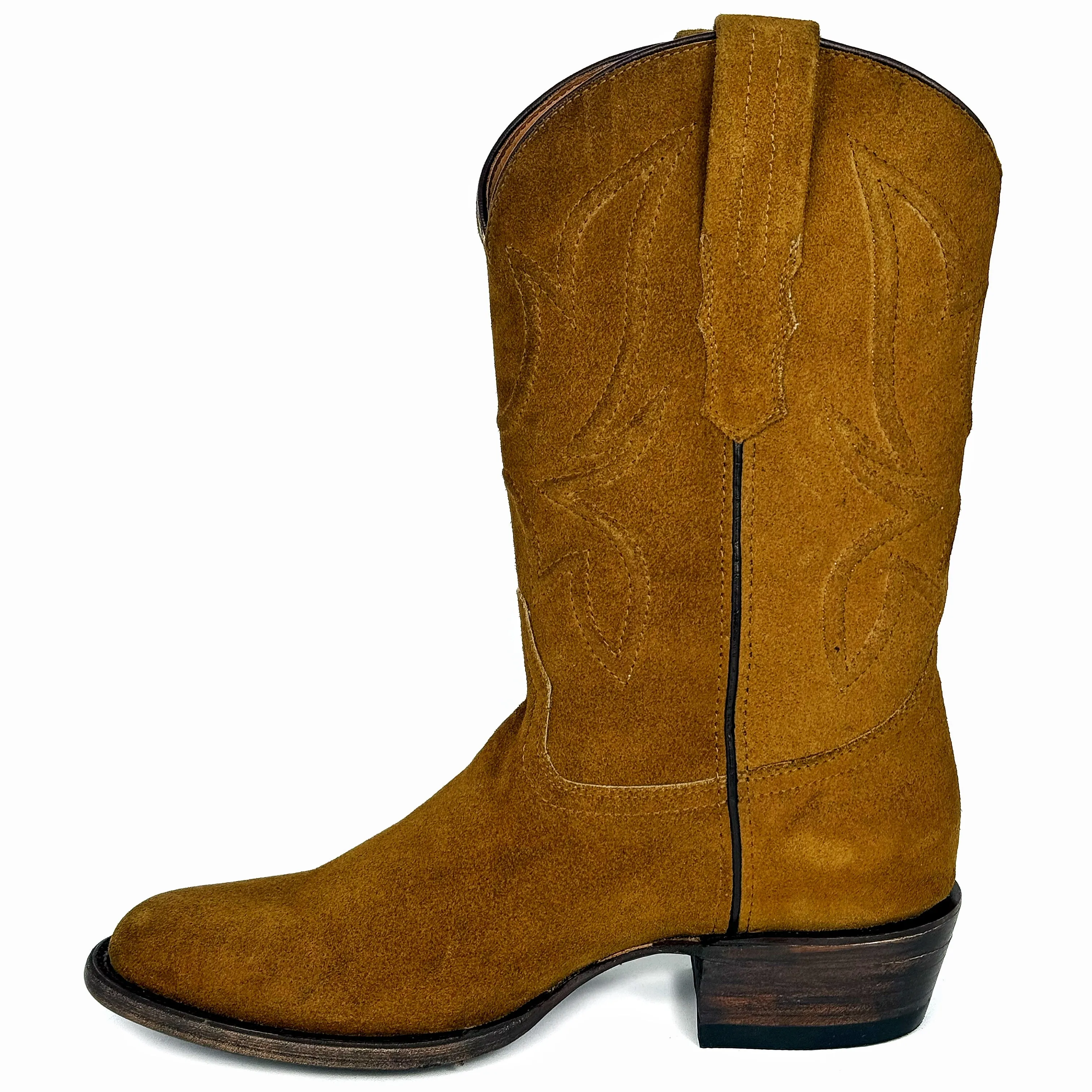 COWBOY BROWN GAMUZA BOOTS