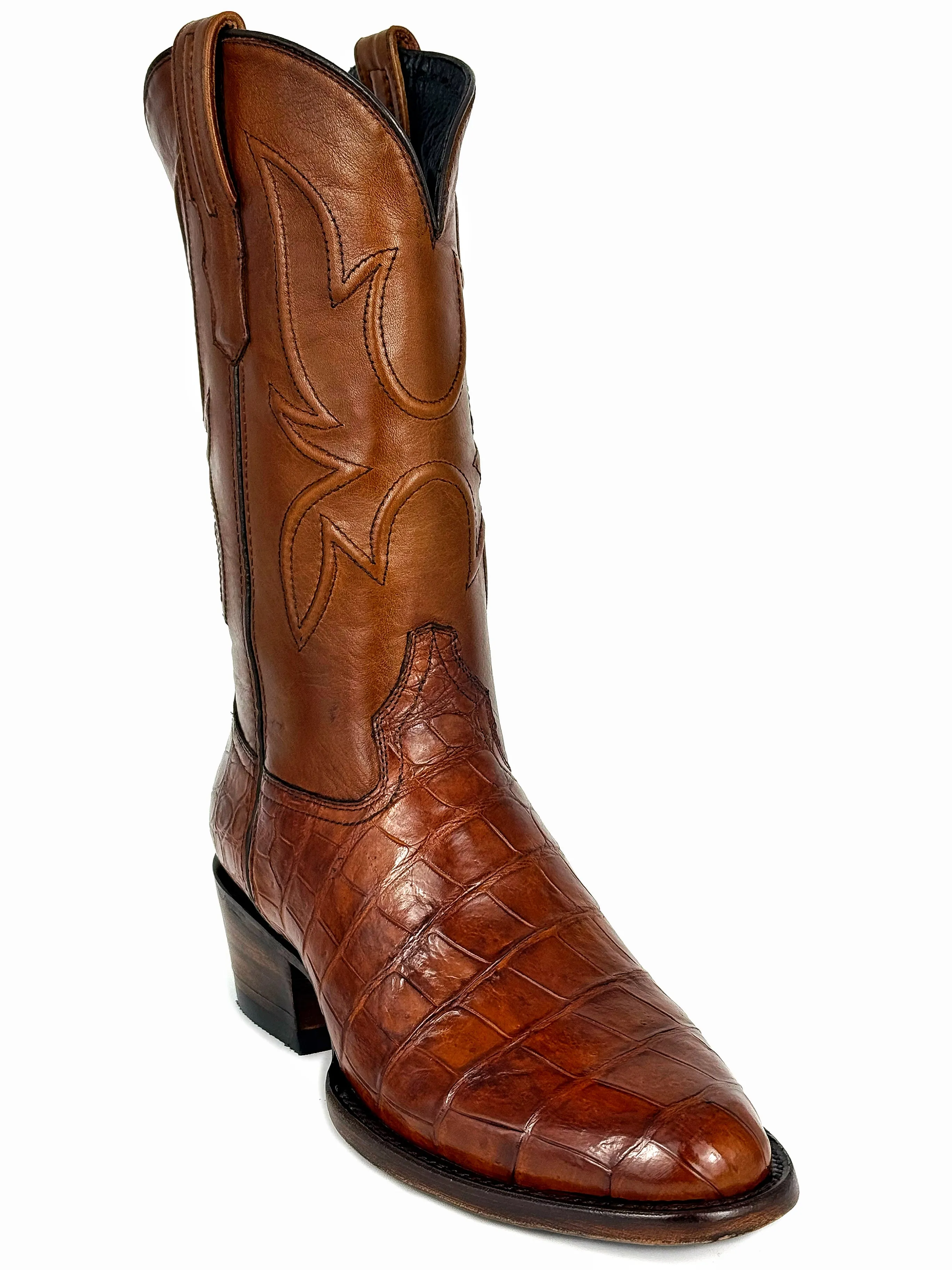 COWBOY MIEL COCODRILO MORELETI BOOTS
