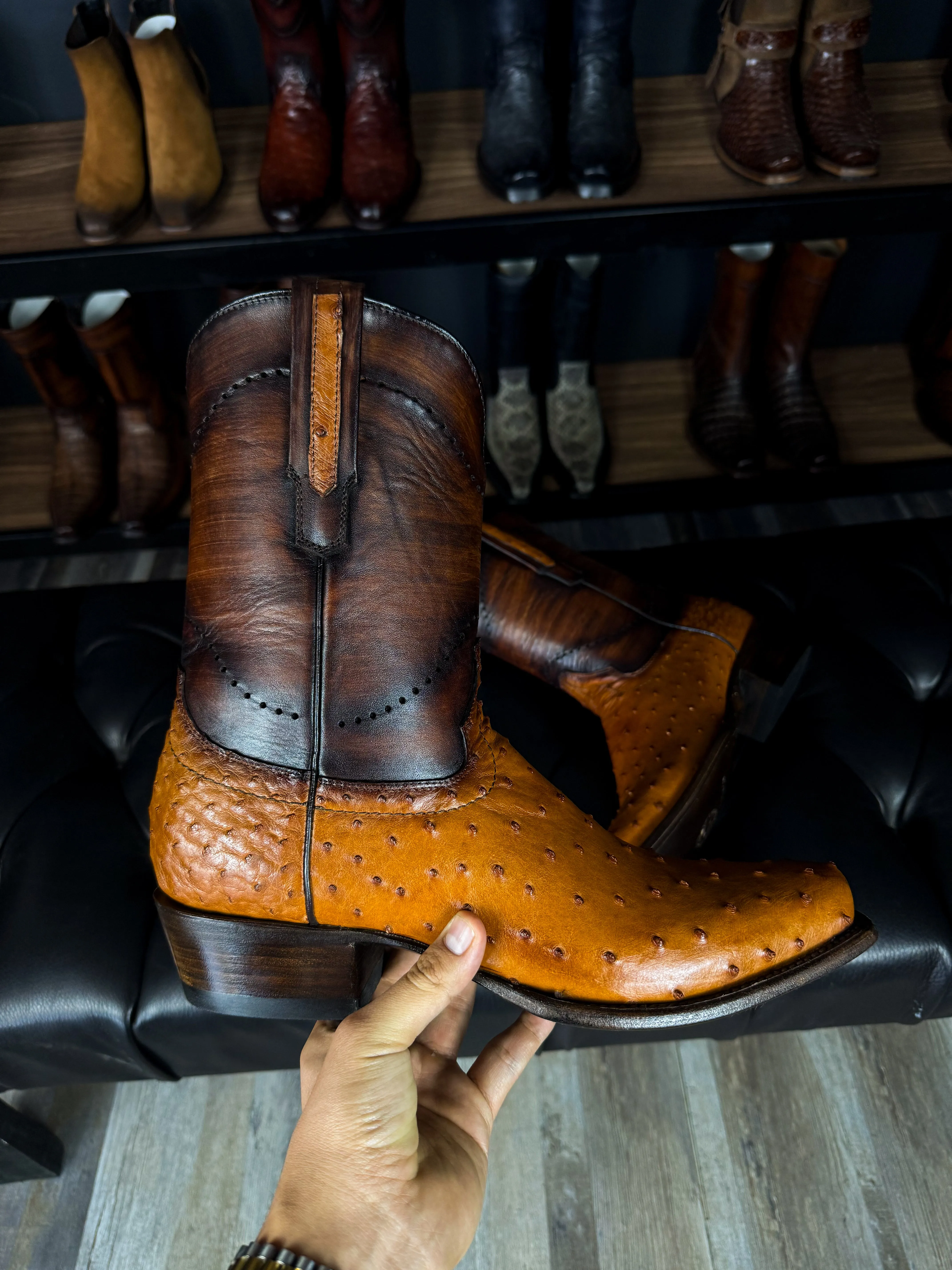 COWBOY PAJA AVESTRUZ BOOTS