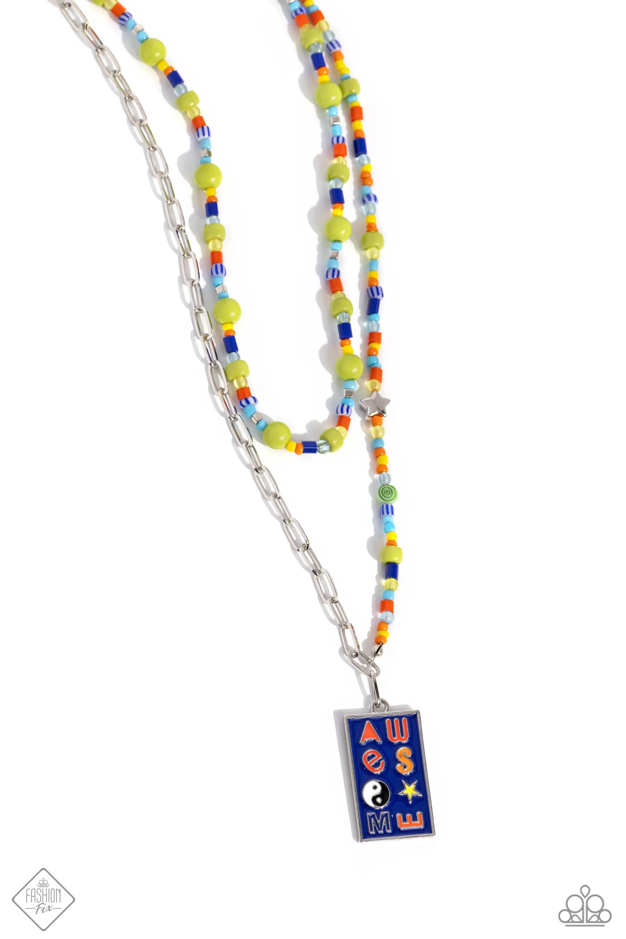 Curated Collision - Multi Necklace - Paparazzi Accessories -  Fashion Fix