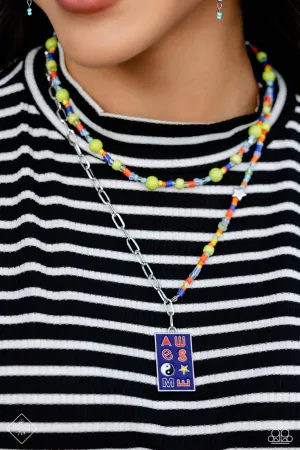 Curated Collision - Multi Necklace - Paparazzi Accessories -  Fashion Fix