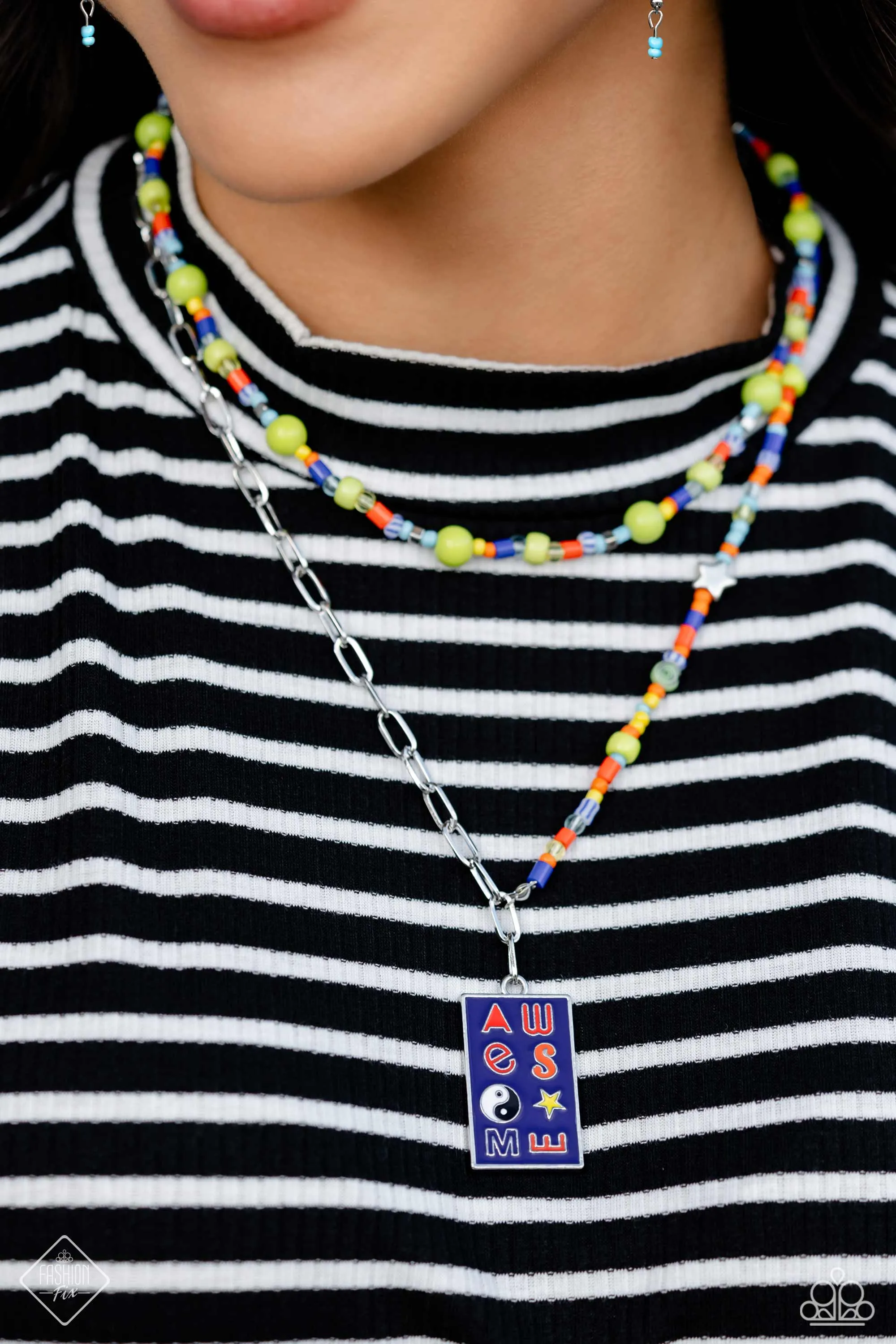 Curated Collision - Multi Necklace - Paparazzi Accessories -  Fashion Fix