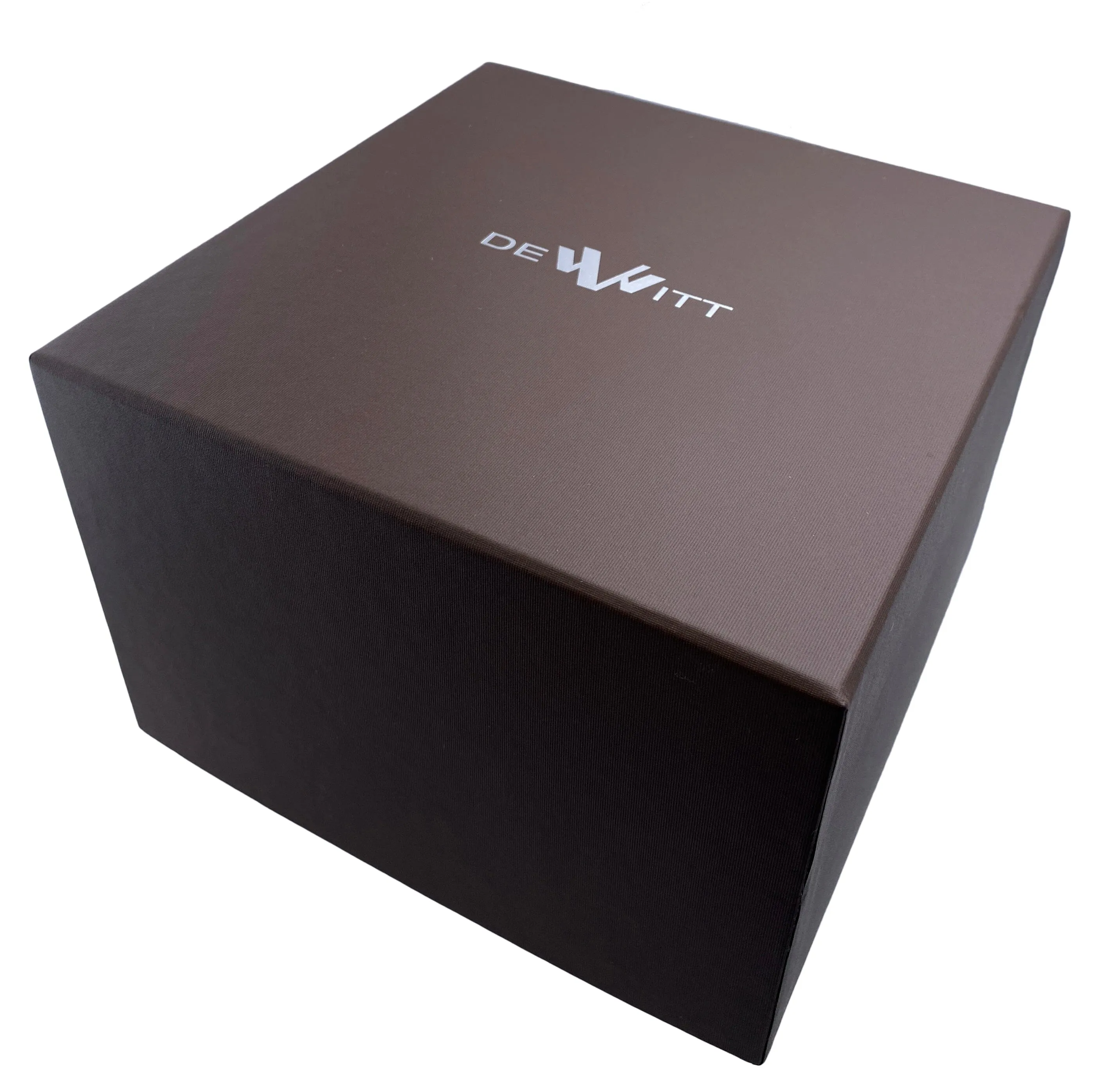Dewitt Academia FTV.CHR.005.S1 Black & Red Dial Mens Watch Box Papers