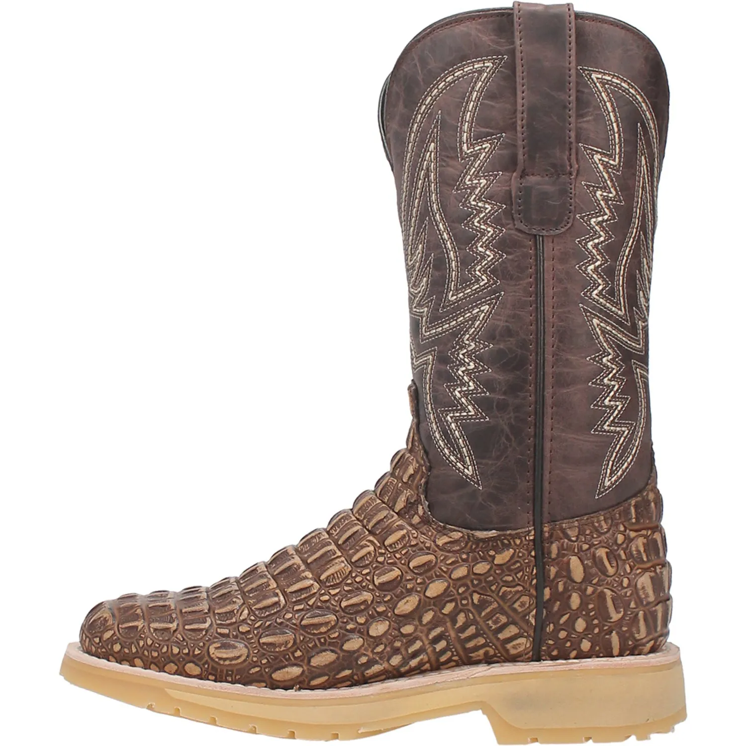 Dingo Mens Death Valley Tan Leather Cowboy Boots 11 D